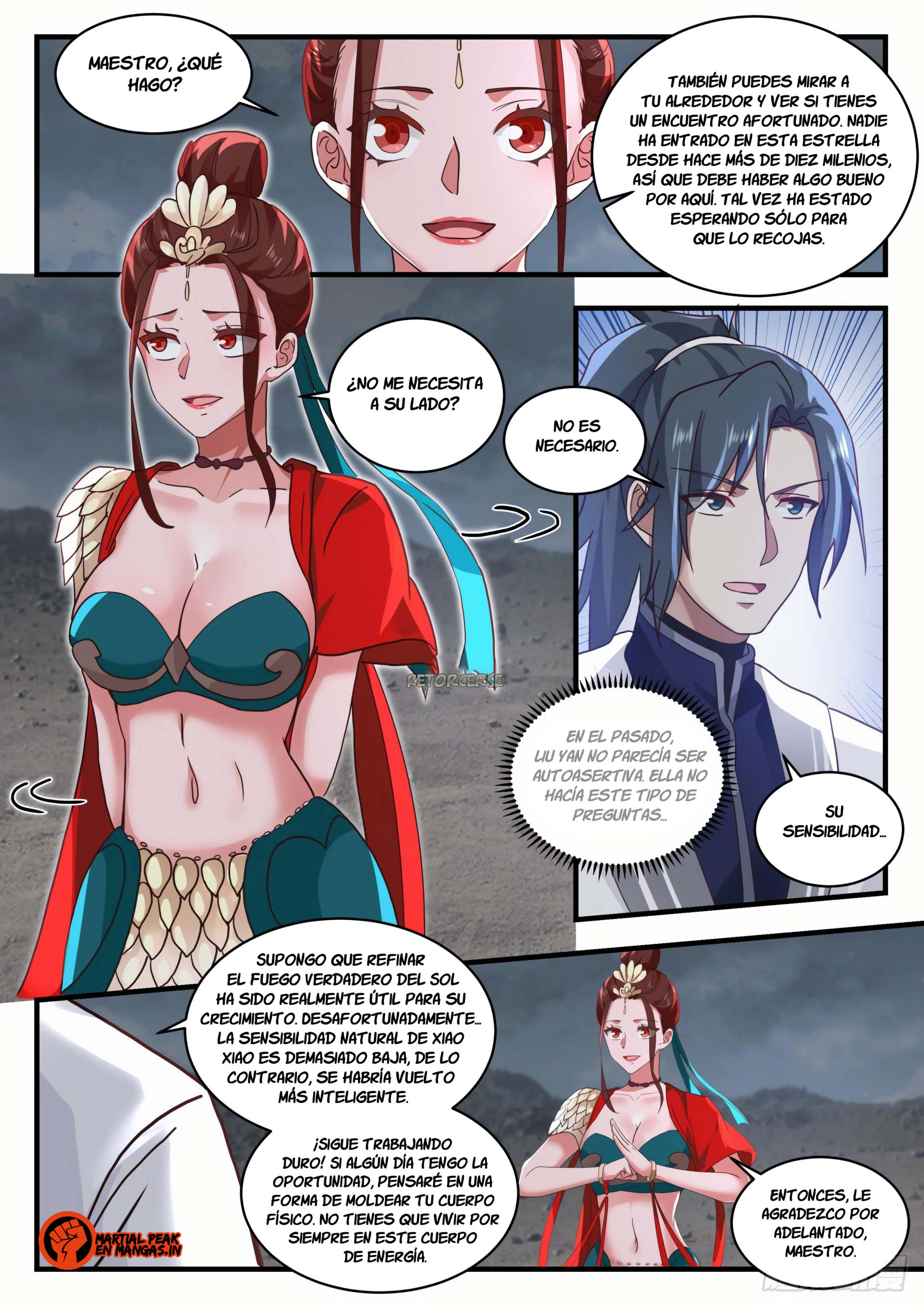 Martial Peak Capitulo 1545 página 11