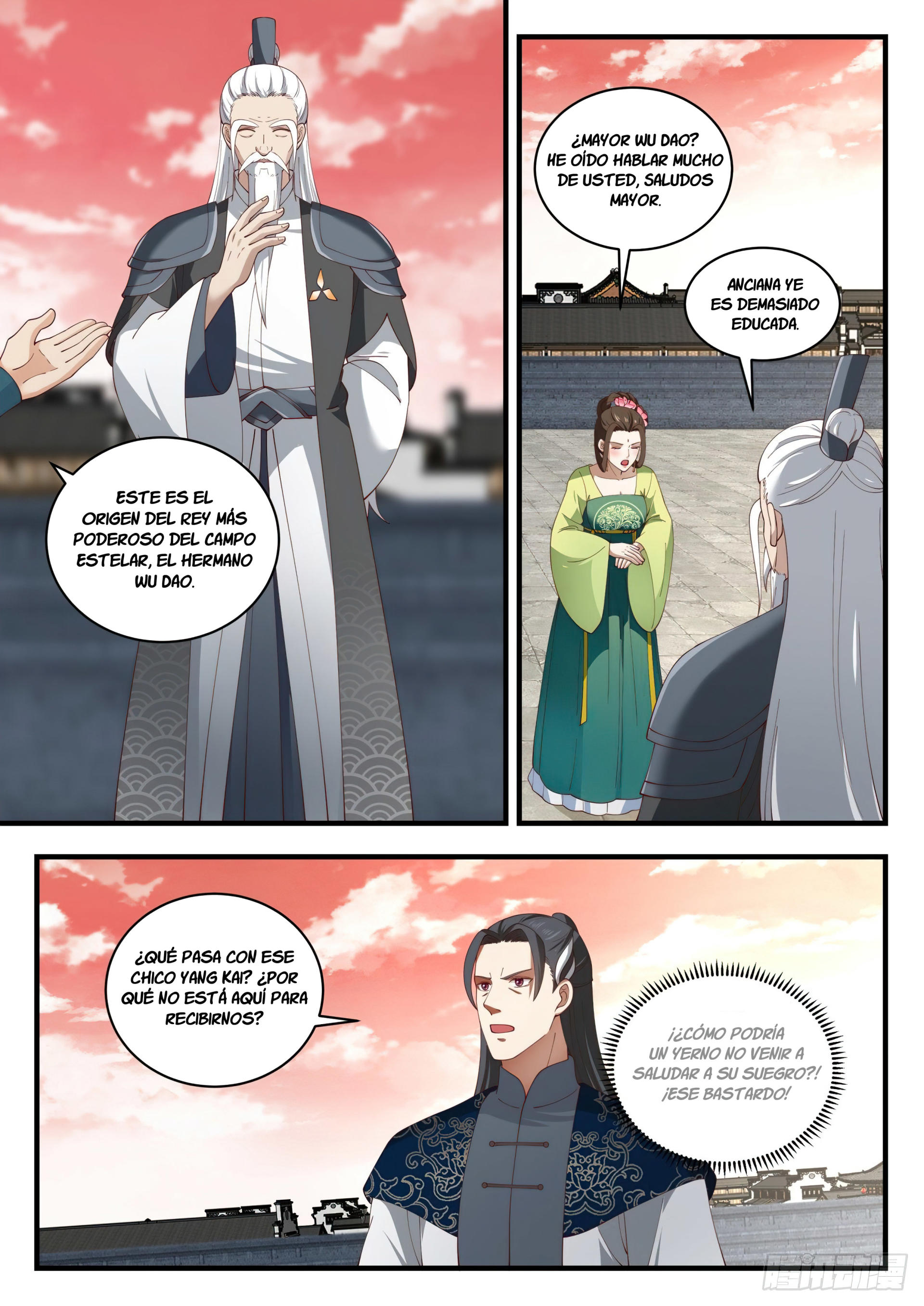 Martial Peak Capitulo 1549 página 3