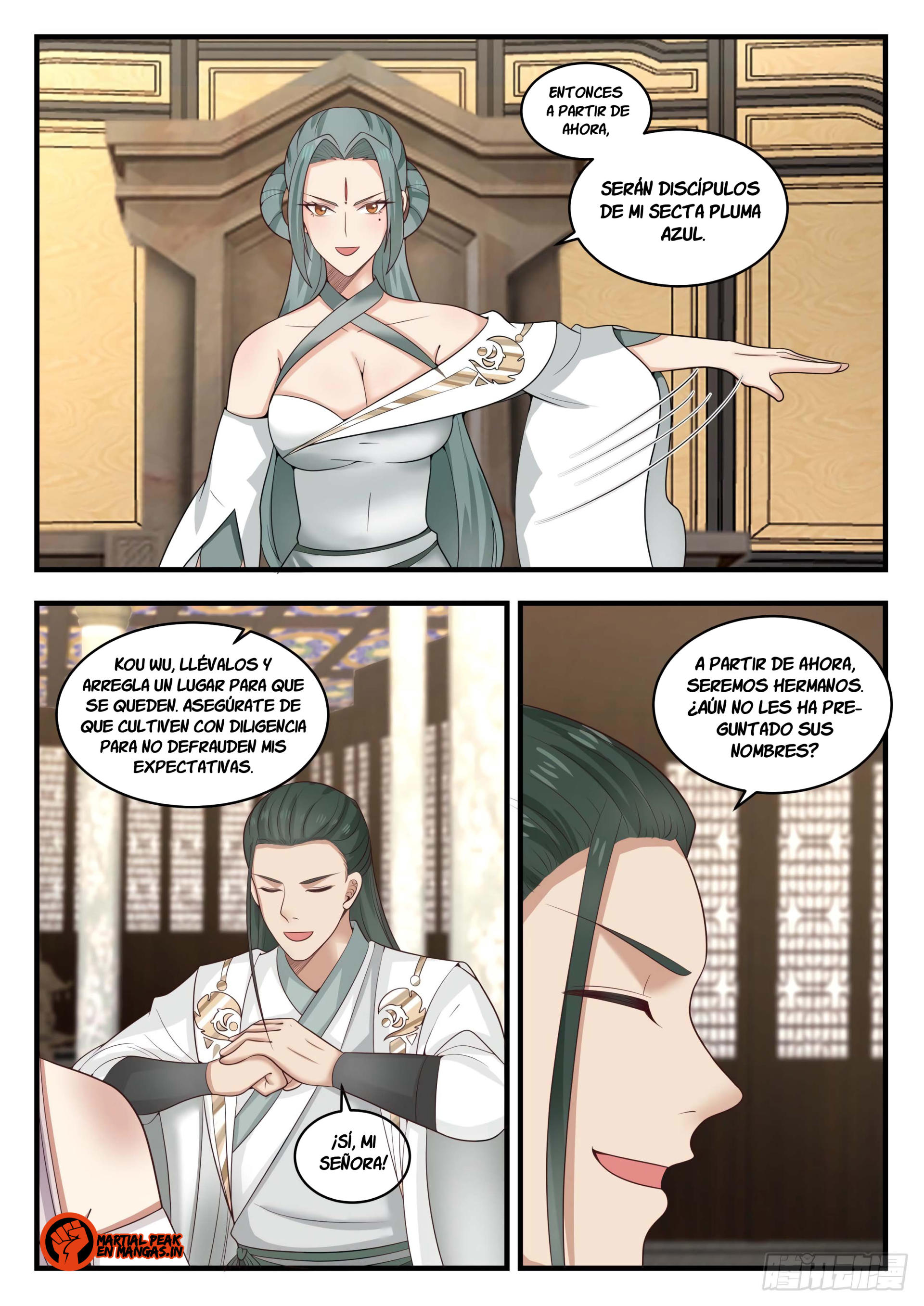 Martial Peak Capitulo 1564 página 3