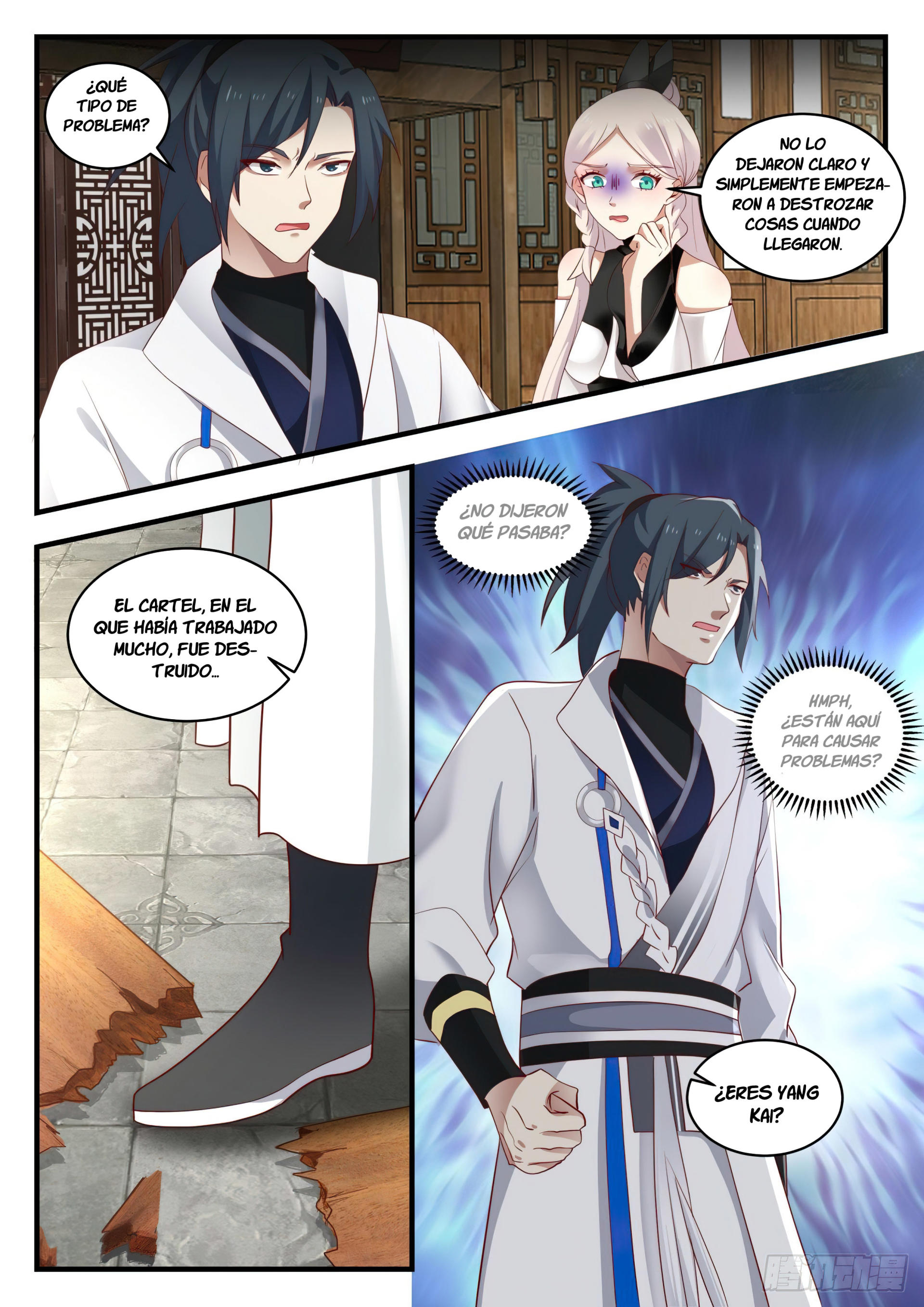 Martial Peak Capitulo 1566 página 3