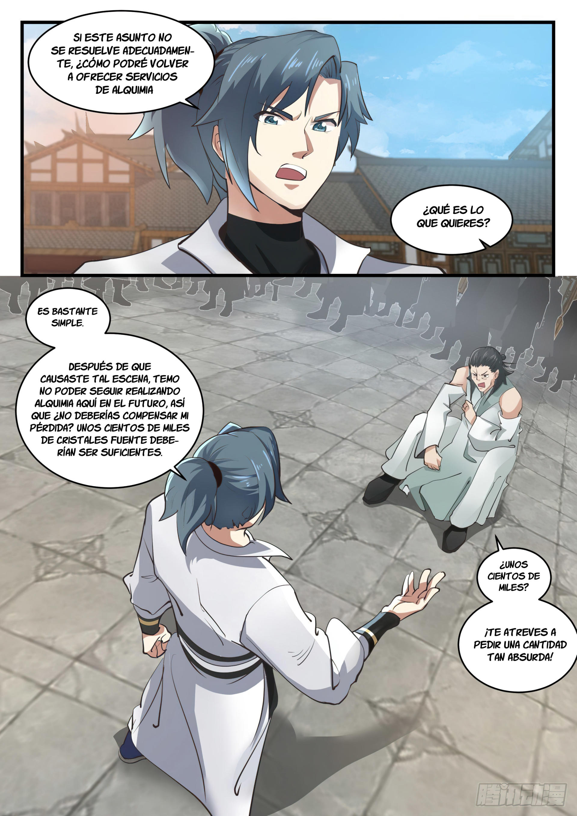 Martial Peak Capitulo 1567 página 2