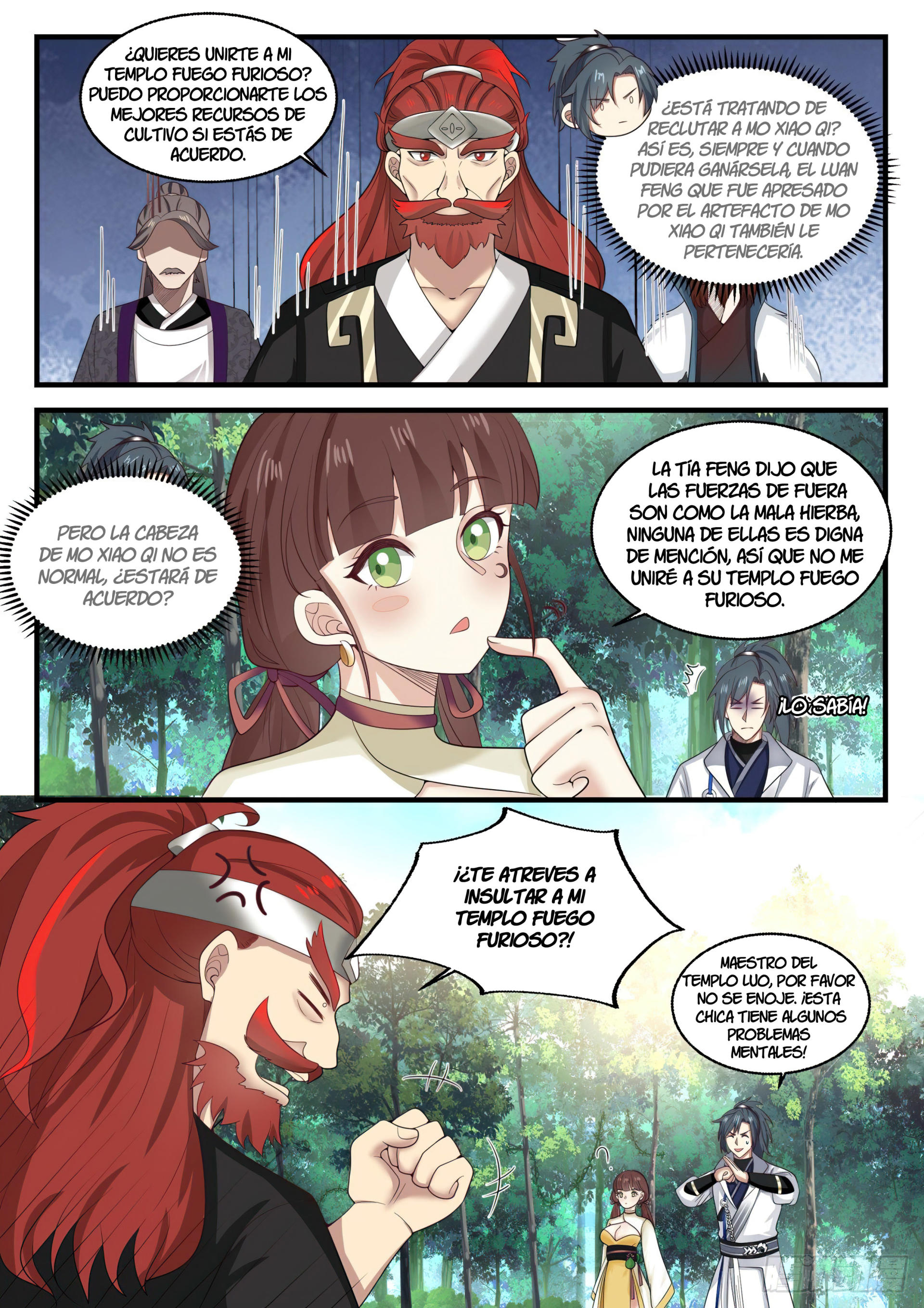 Martial Peak Capitulo 1586 página 2