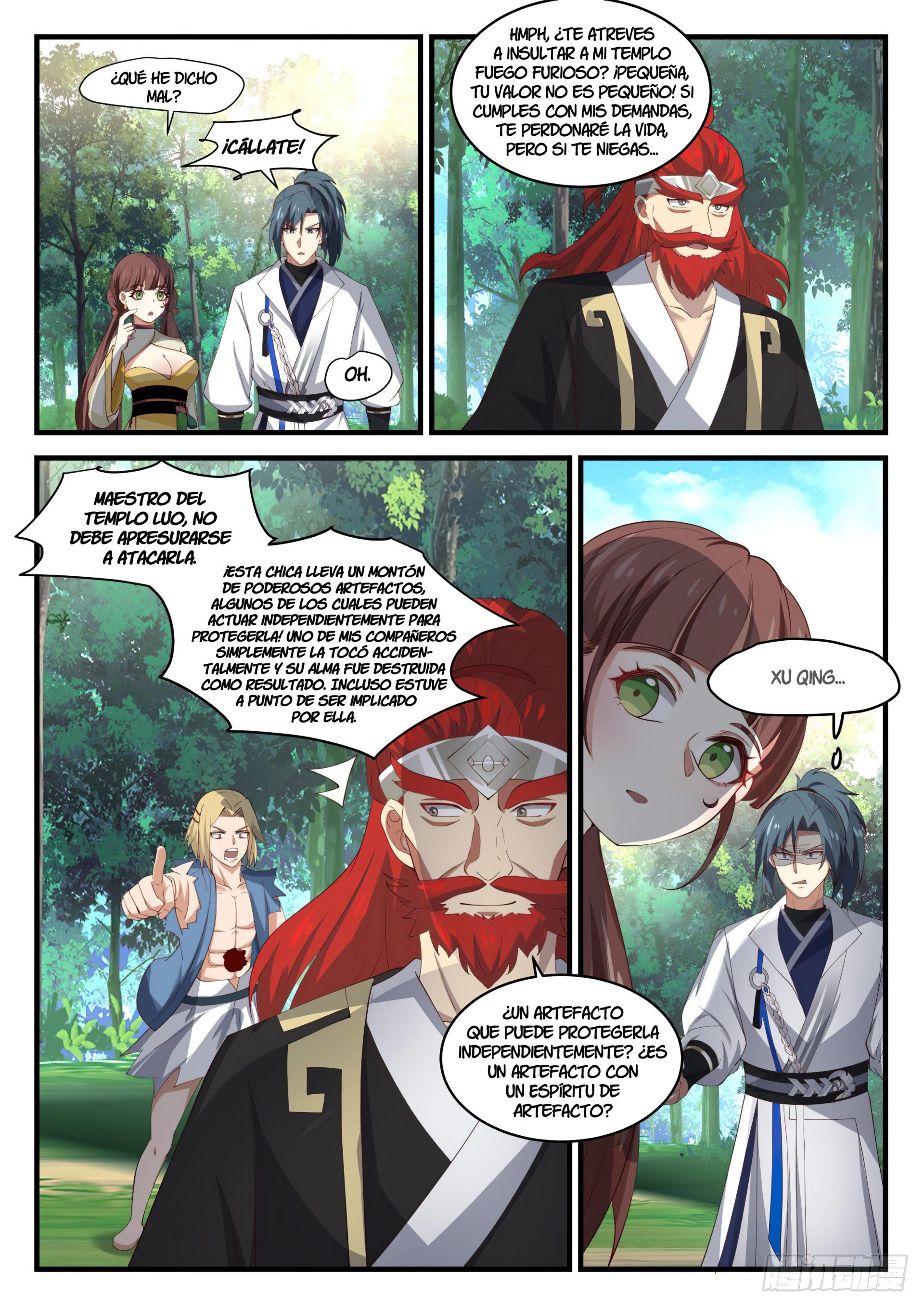 Martial Peak Capitulo 1586 página 3