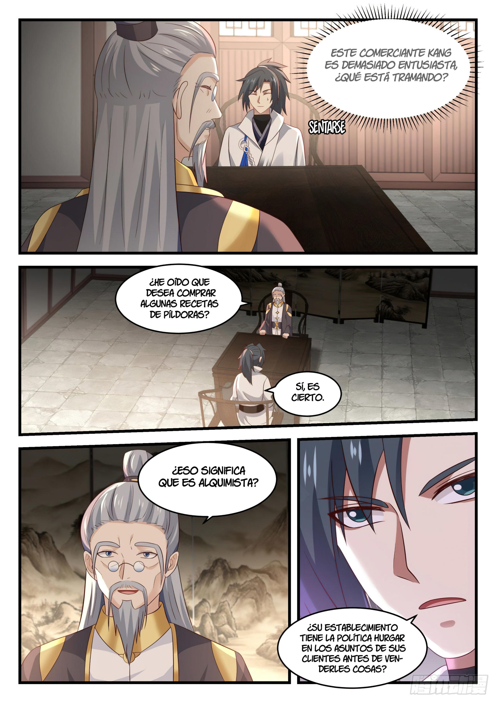 Martial Peak Capitulo 1588 página 7
