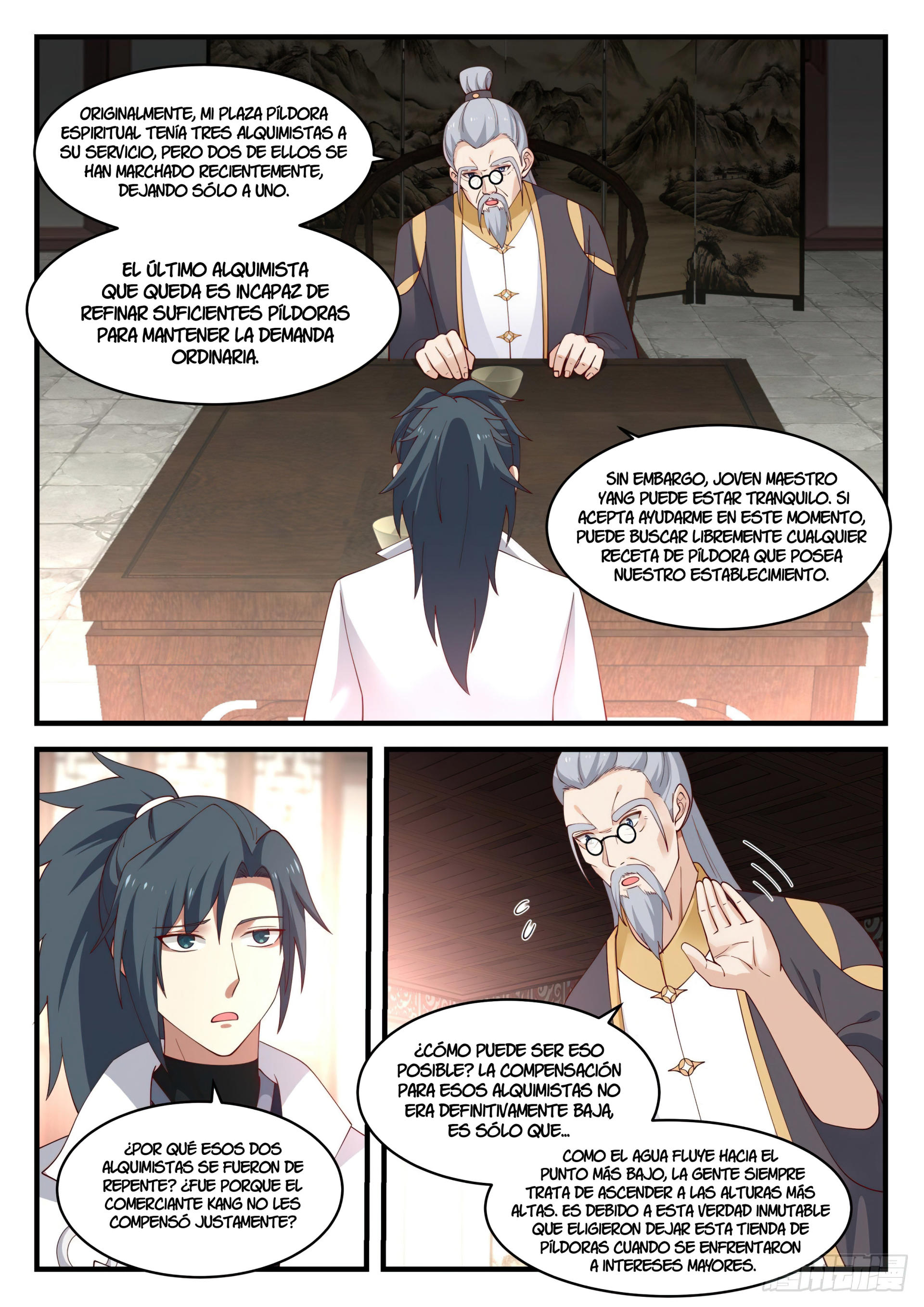 Martial Peak Capitulo 1588 página 9