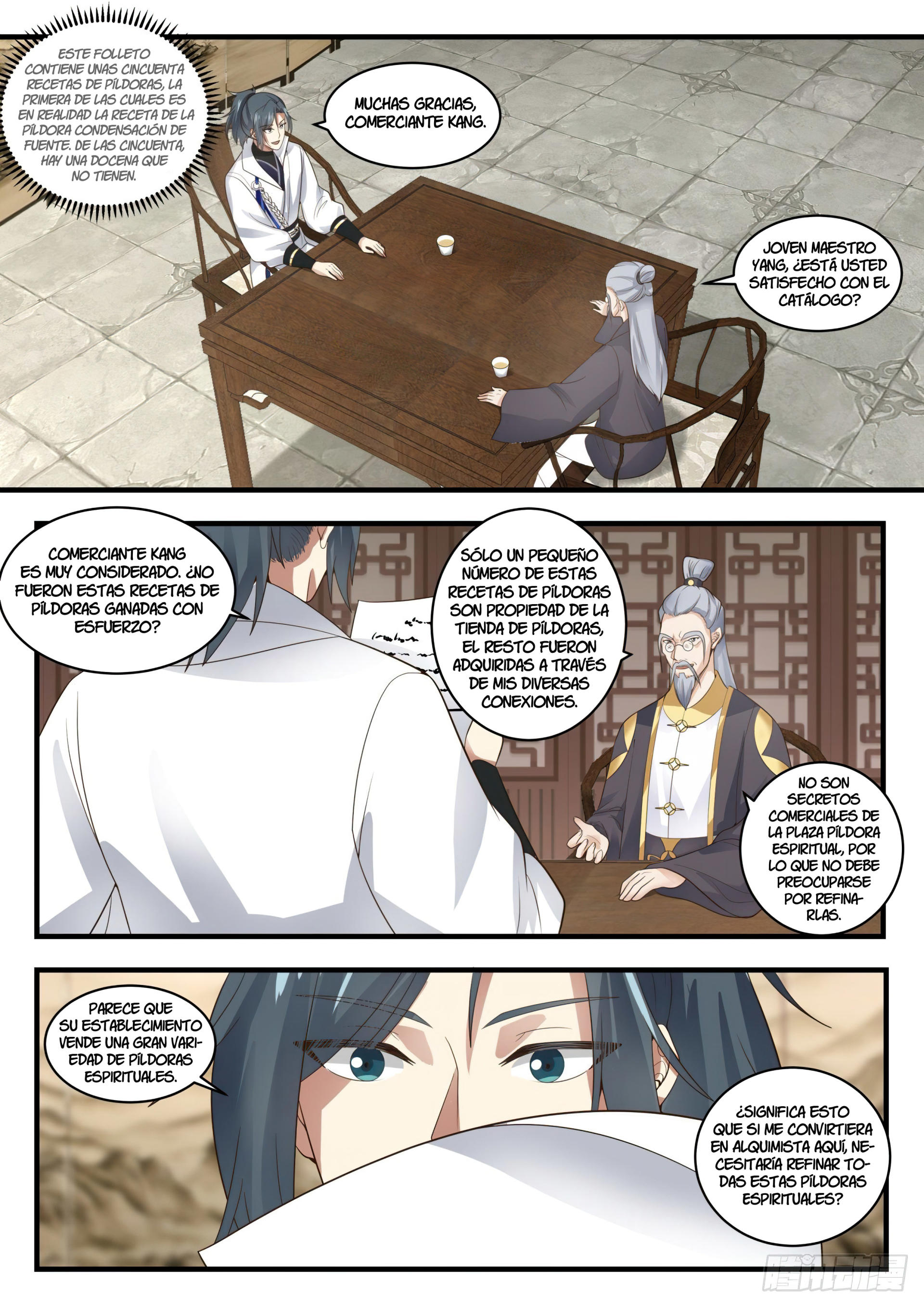 Martial Peak Capitulo 1589 página 3