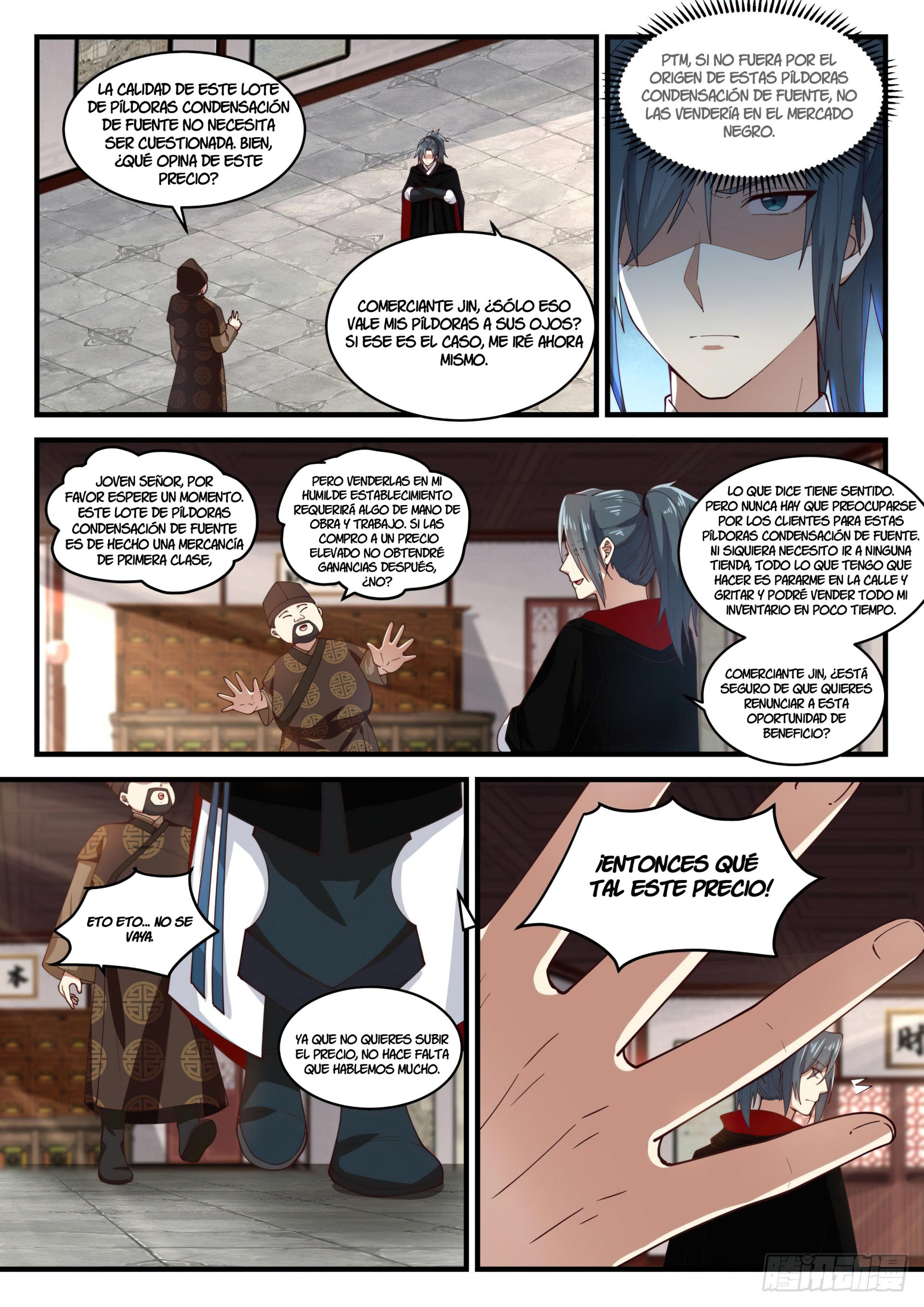 Martial Peak Capitulo 1593 página 10