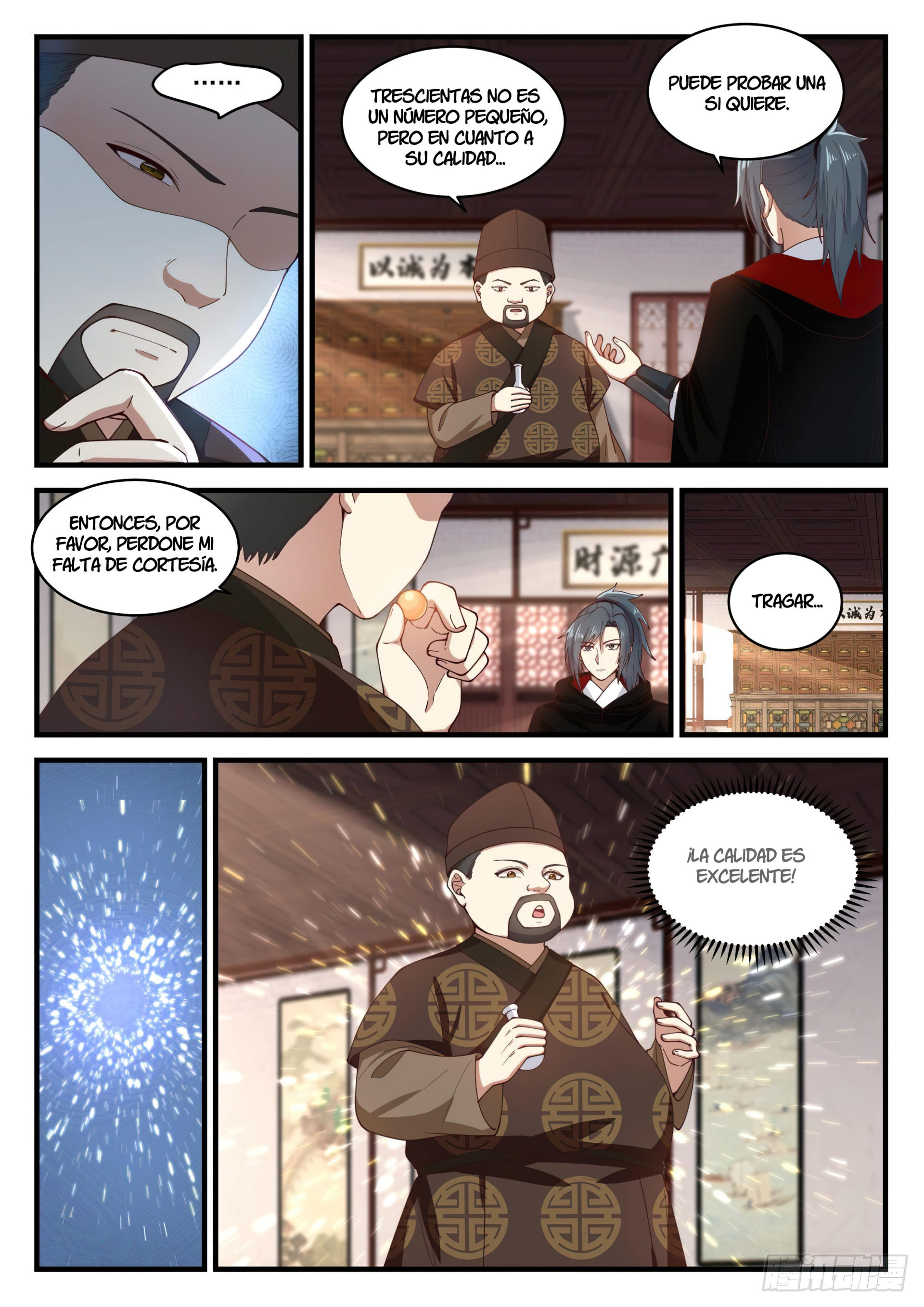 Martial Peak Capitulo 1593 página 9