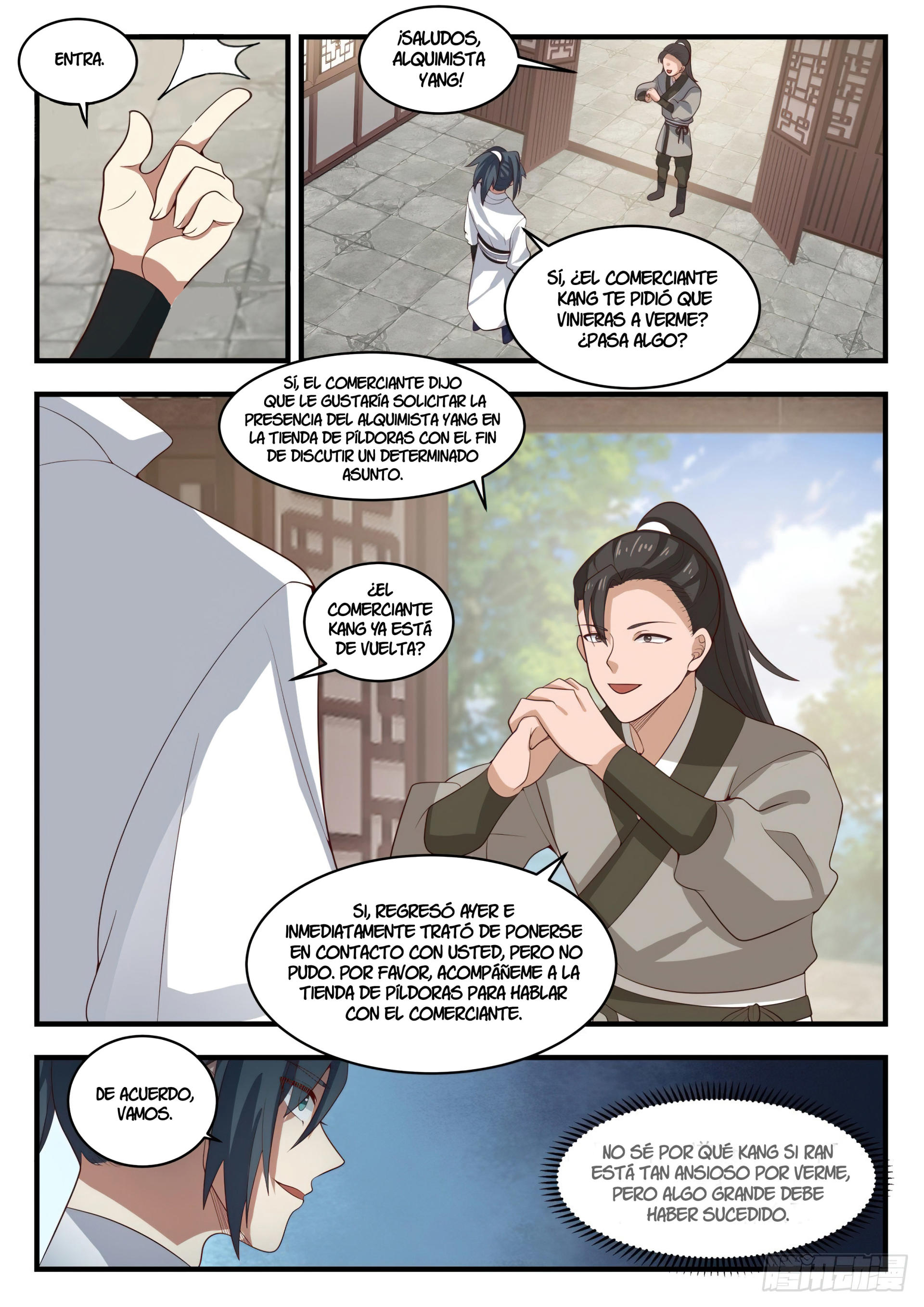 Martial Peak Capitulo 1598 página 3