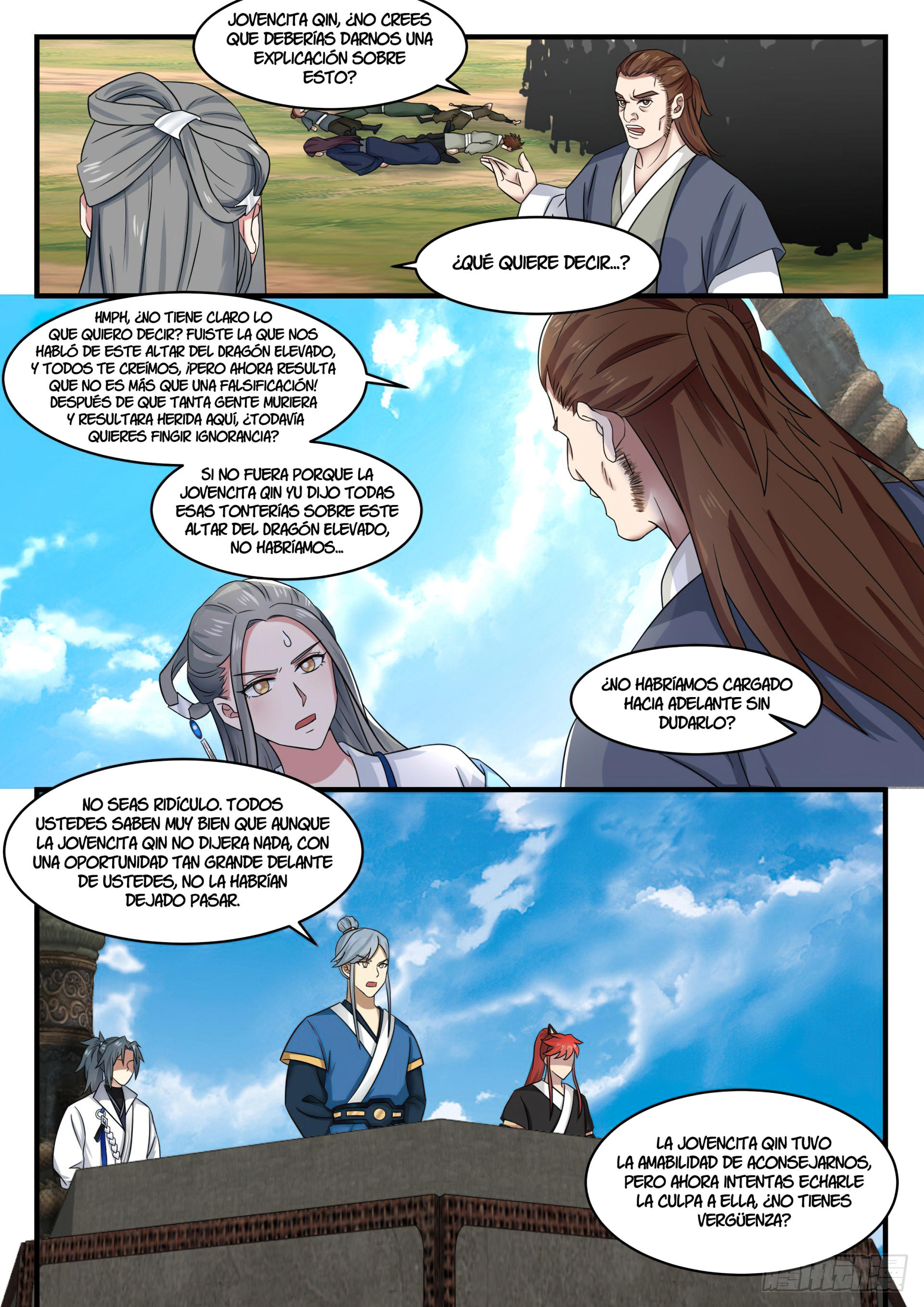 Martial Peak Capitulo 1605 página 6
