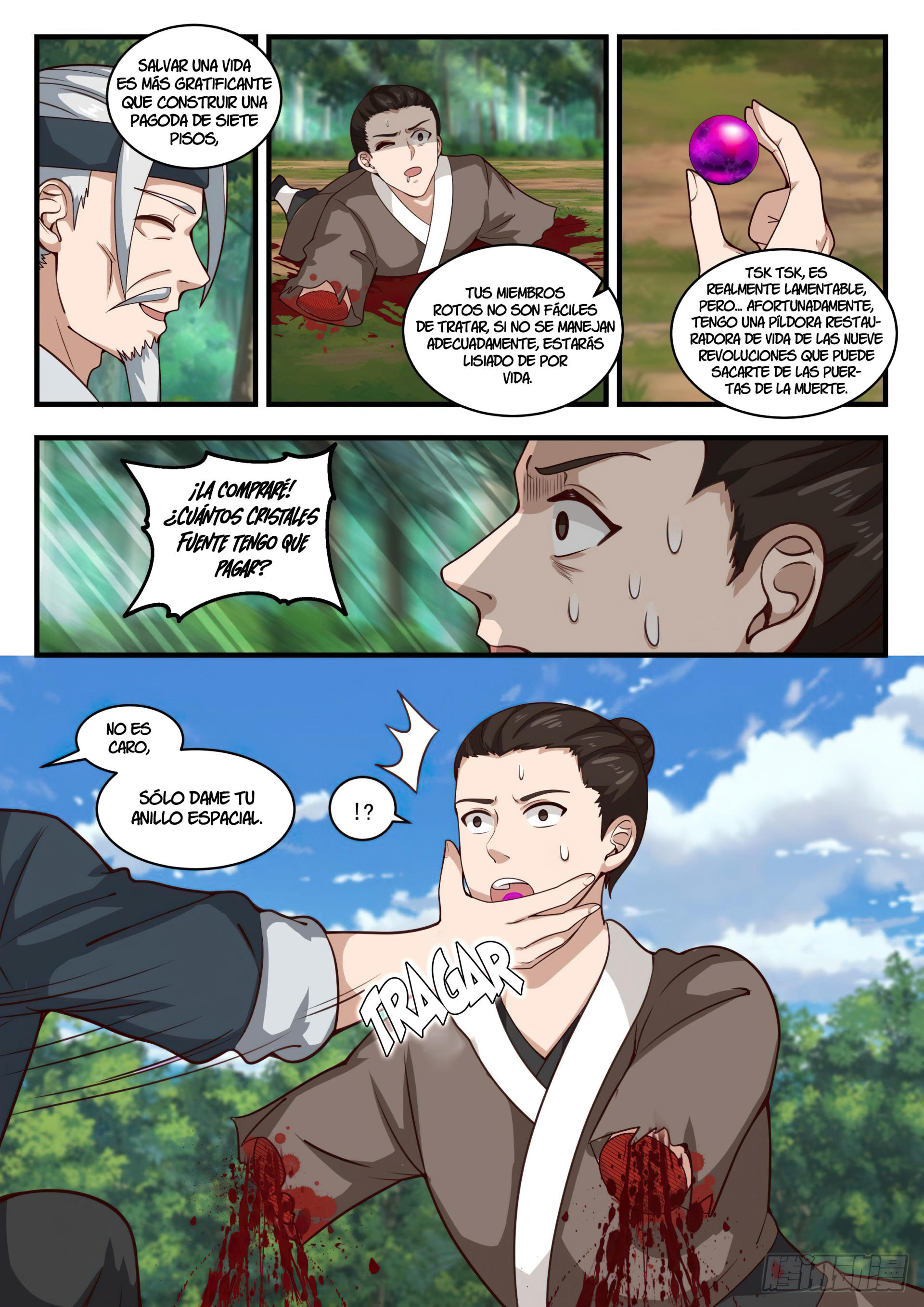 Martial Peak Capitulo 1612 página 3