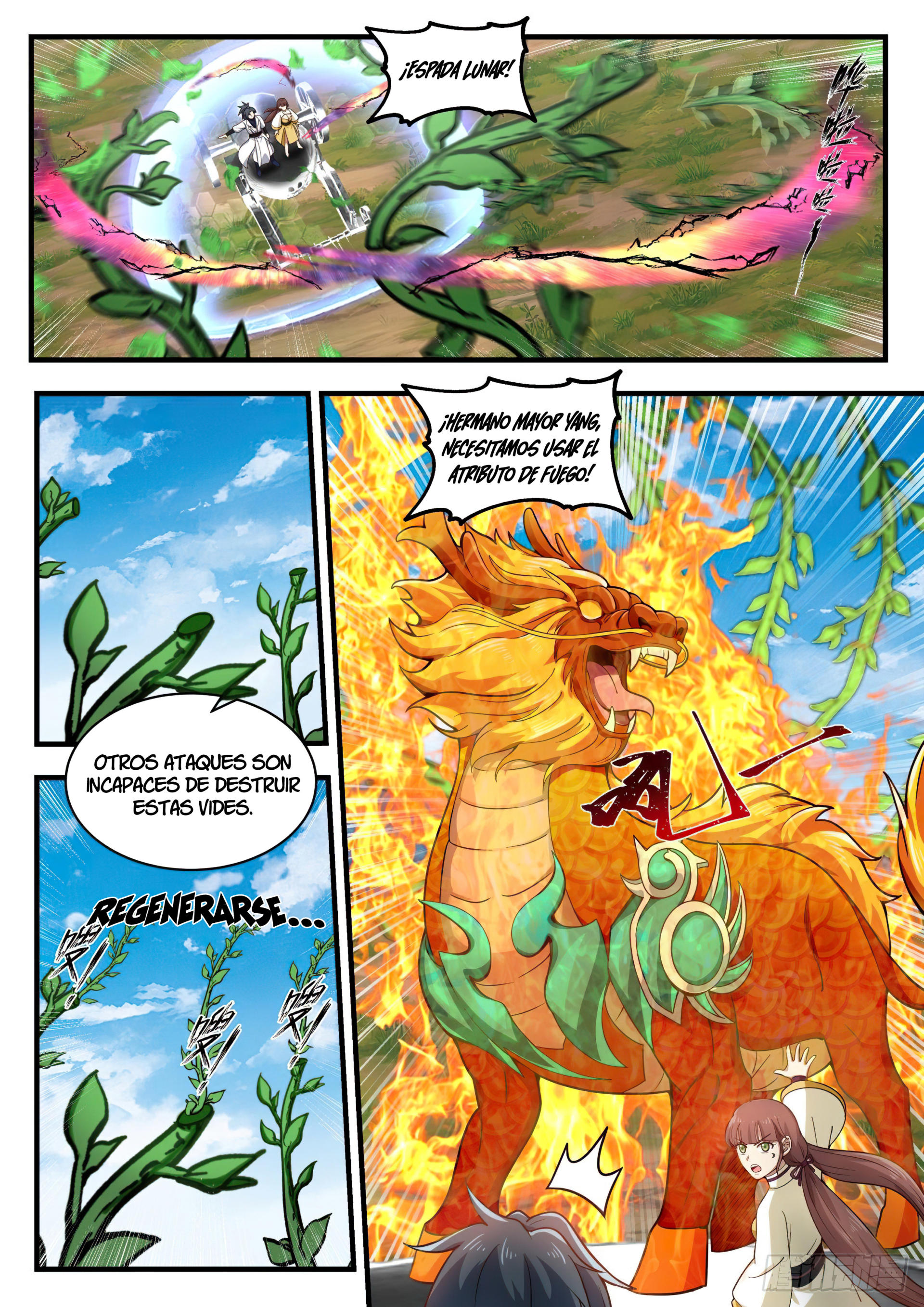 Martial Peak Capitulo 1612 página 9
