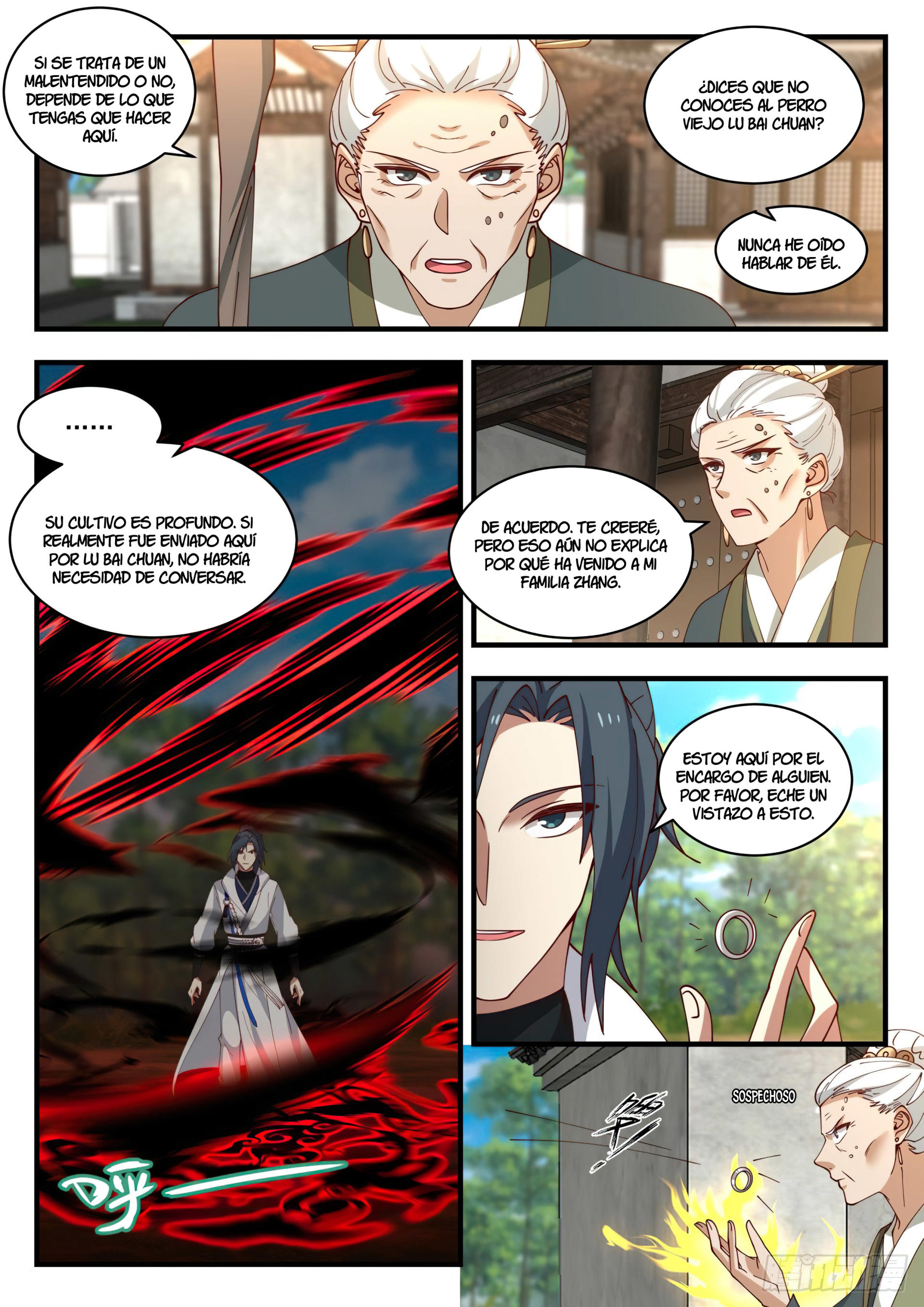 Martial Peak Capitulo 1619 página 4