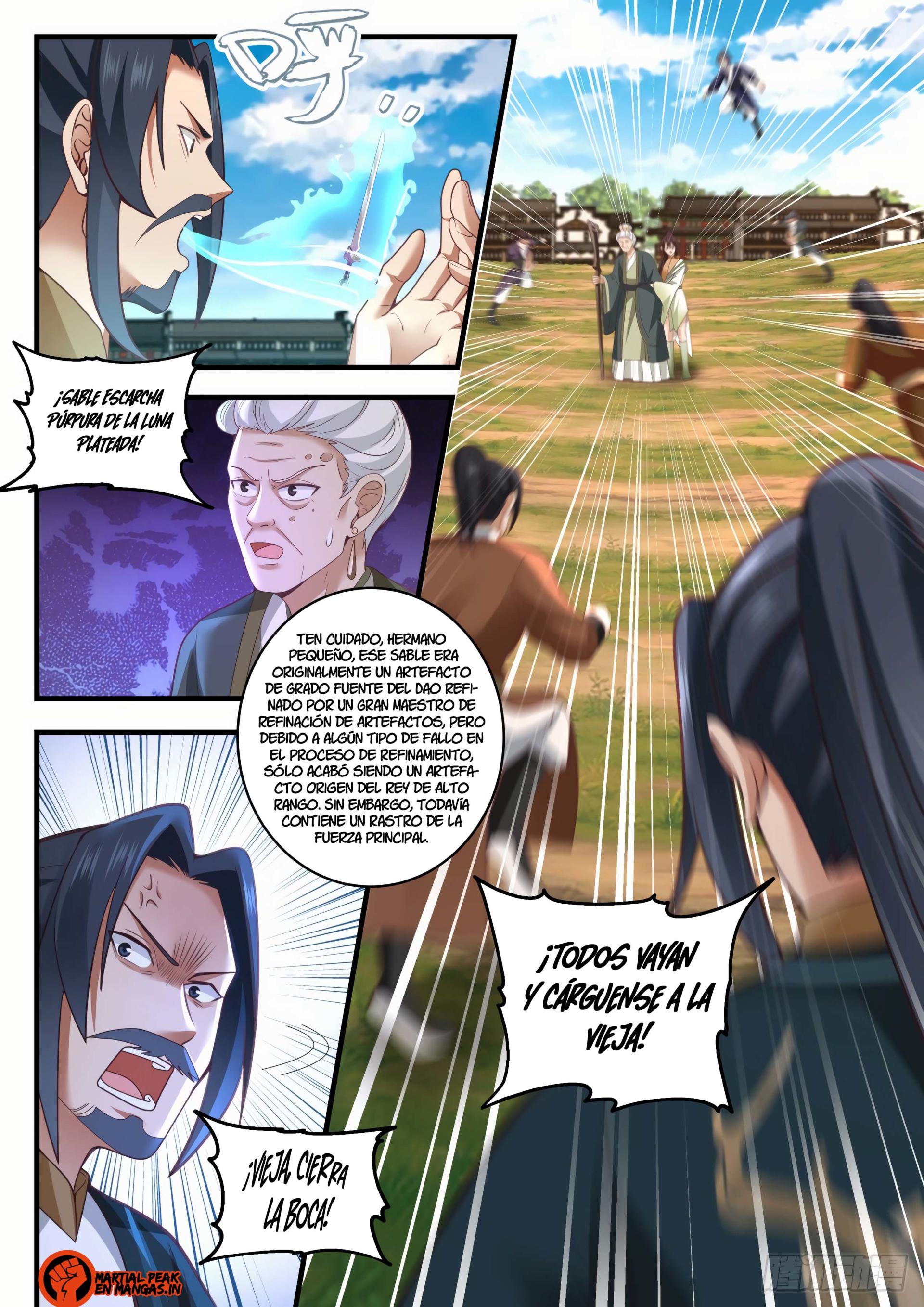 Martial Peak Capitulo 1621 página 6