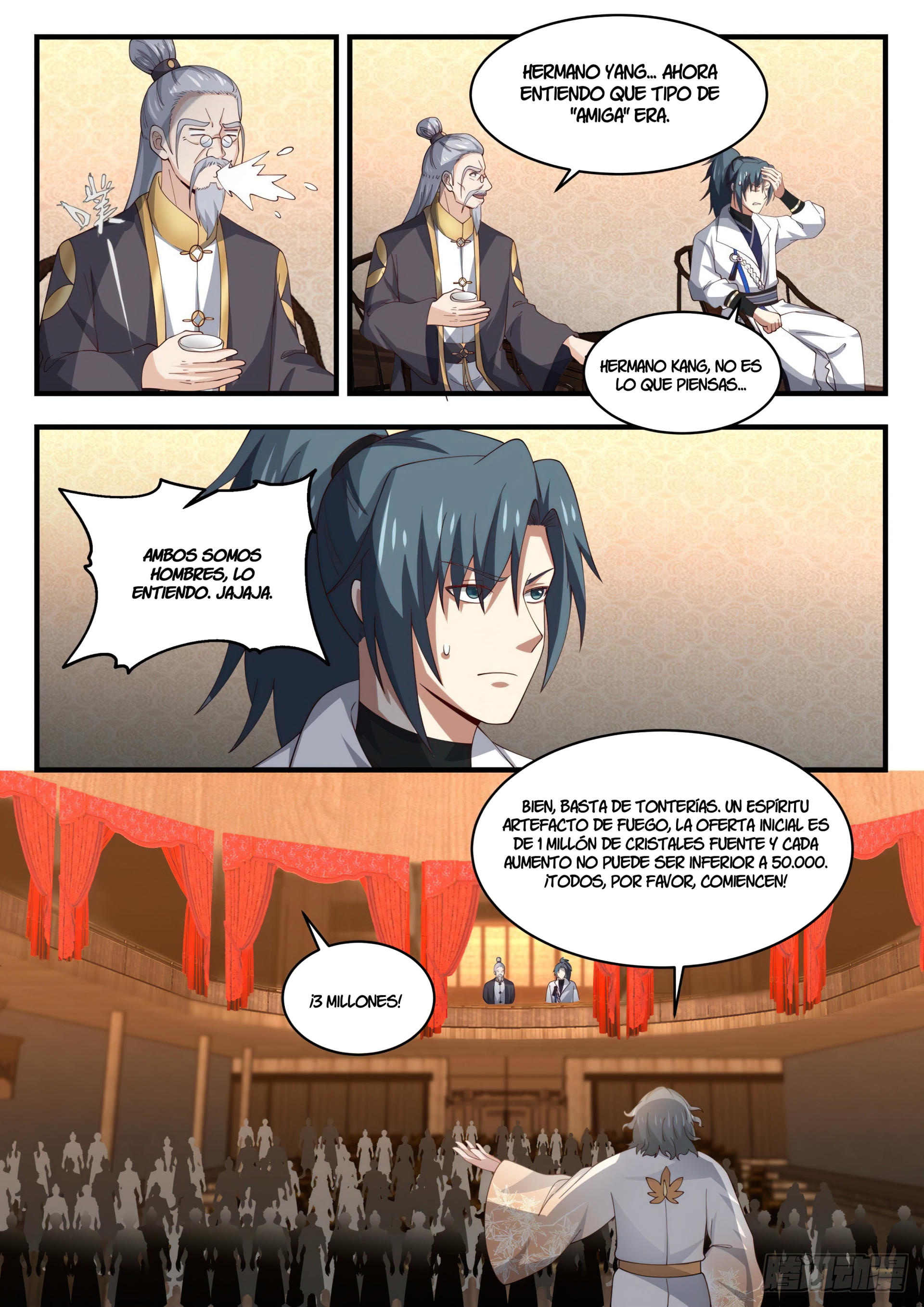Martial Peak Capitulo 1629 página 10