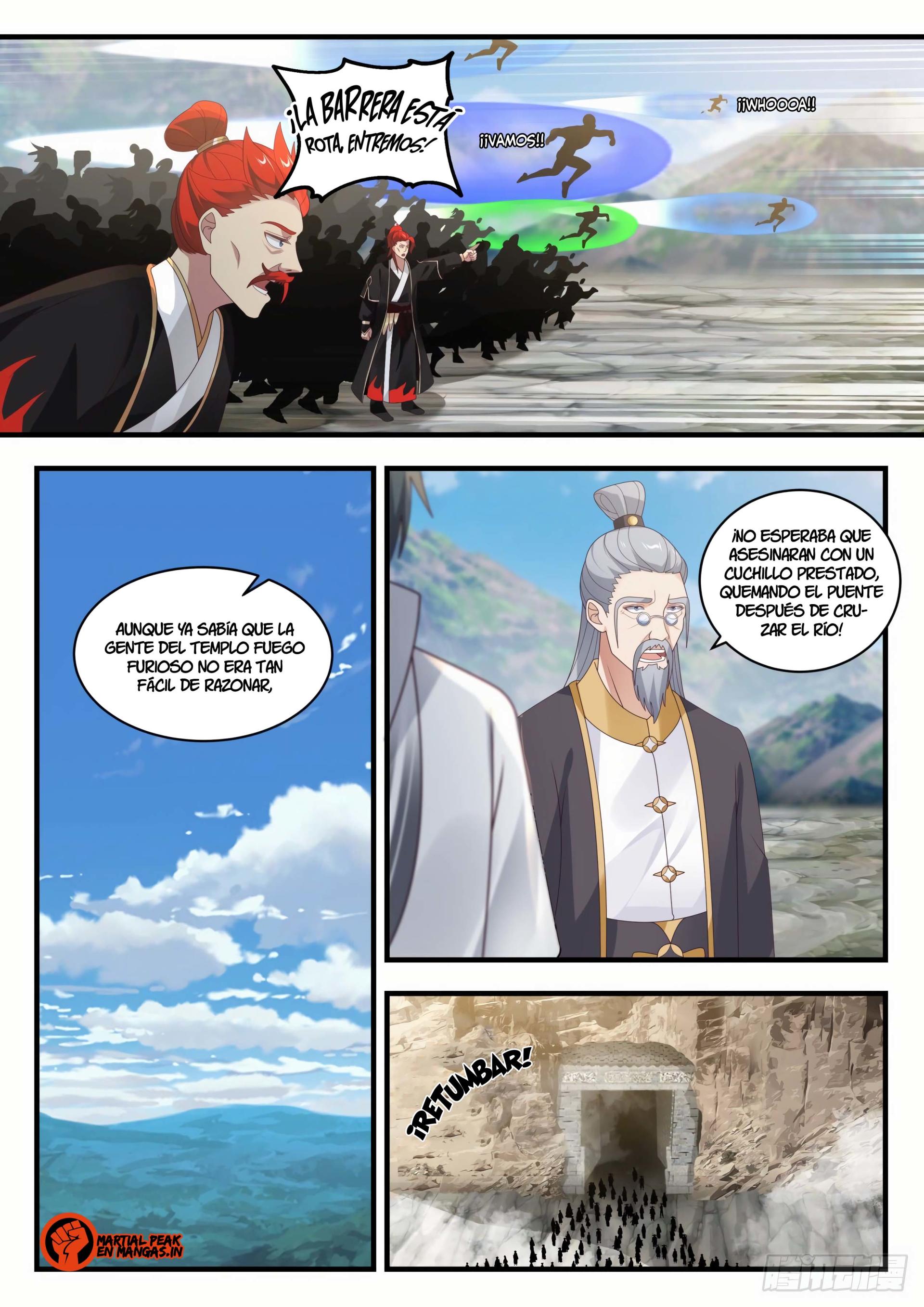 Martial Peak Capitulo 1641 página 9