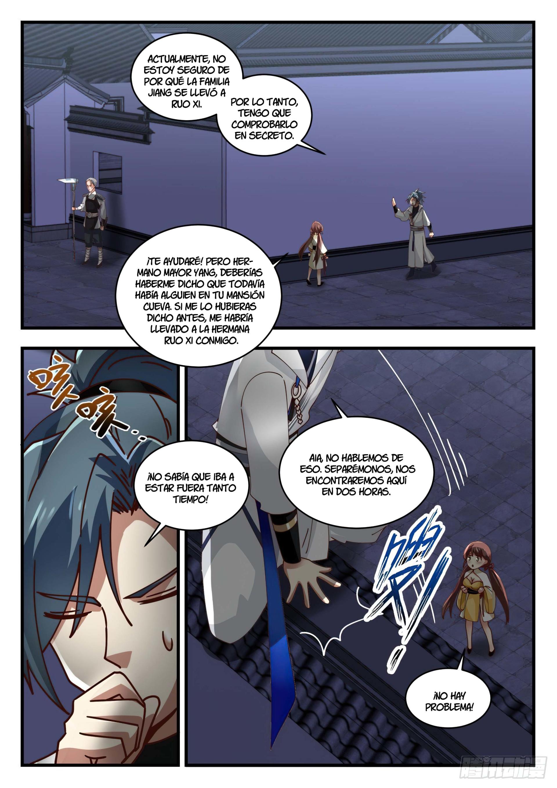 Martial Peak Capitulo 1656 página 8