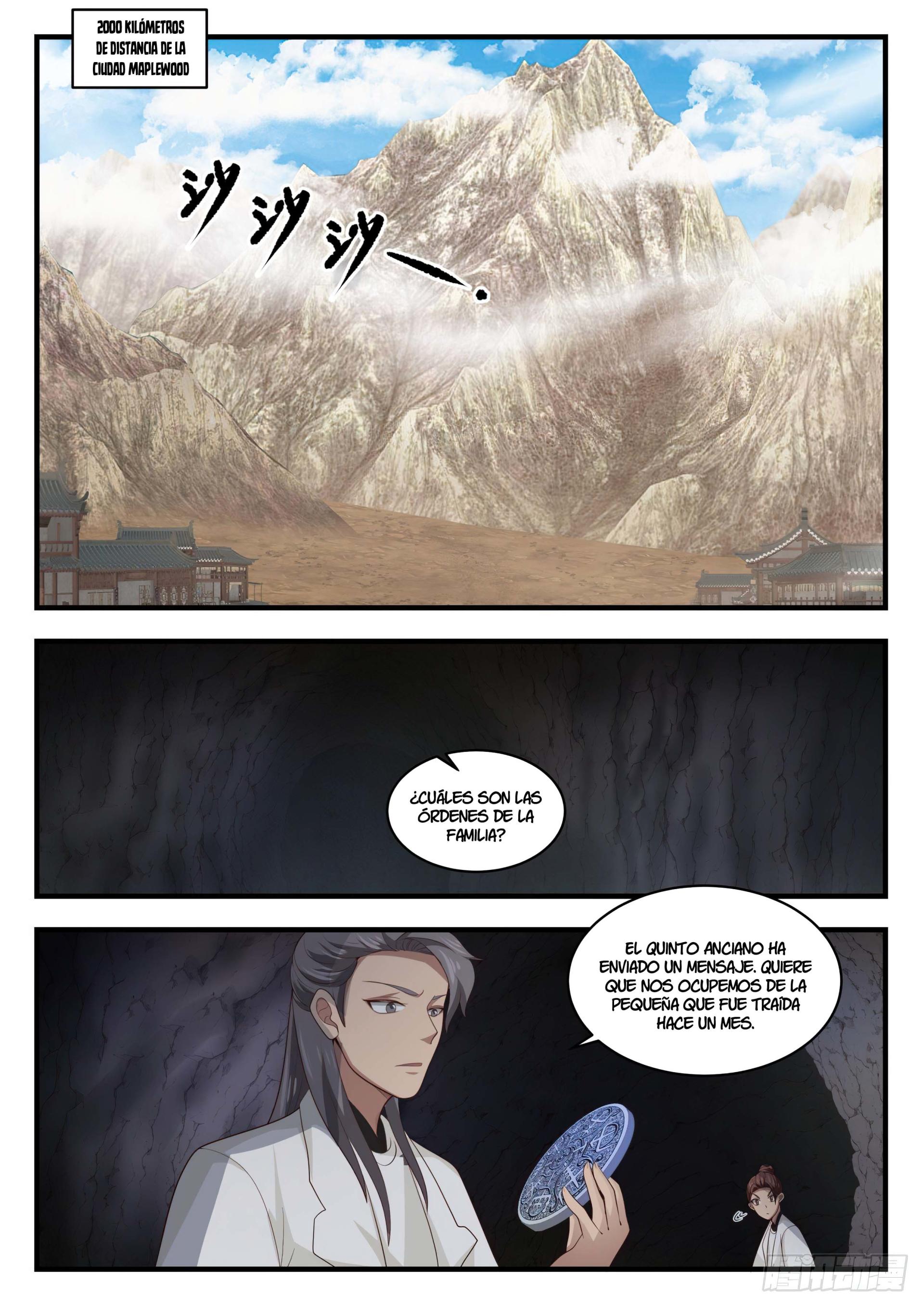Martial Peak Capitulo 1658 página 10