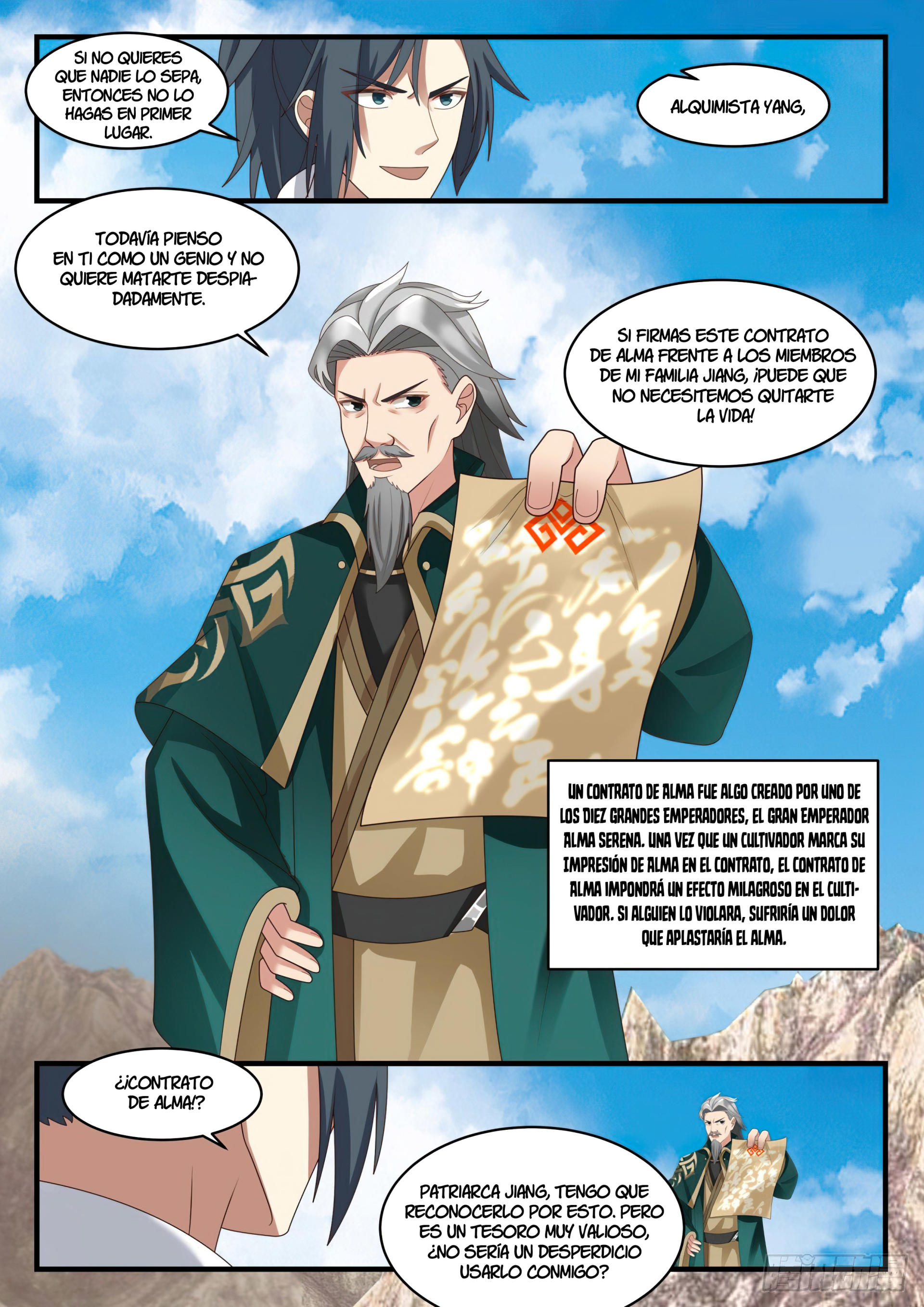 Martial Peak Capitulo 1662 página 9