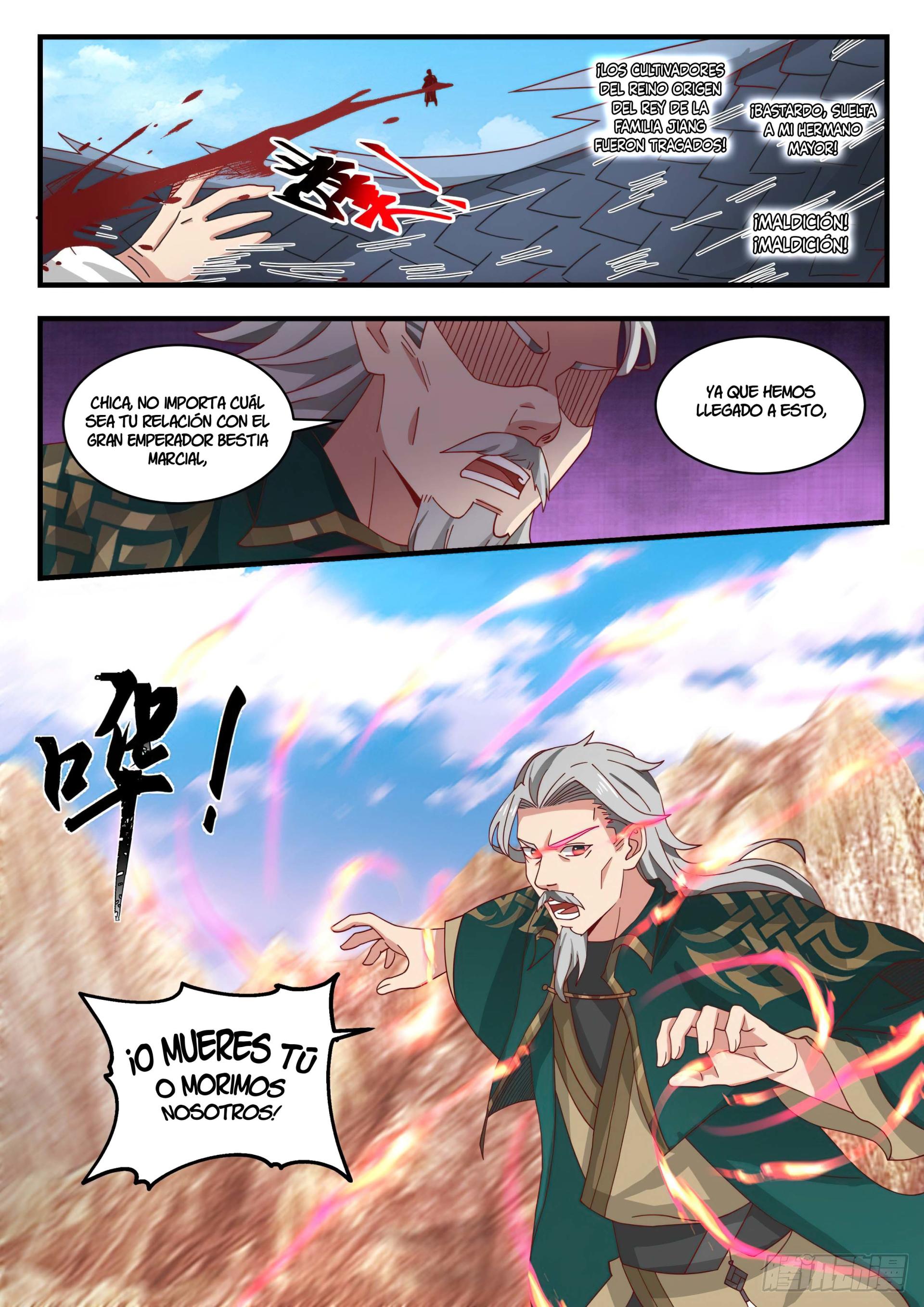 Martial Peak Capitulo 1665 página 3