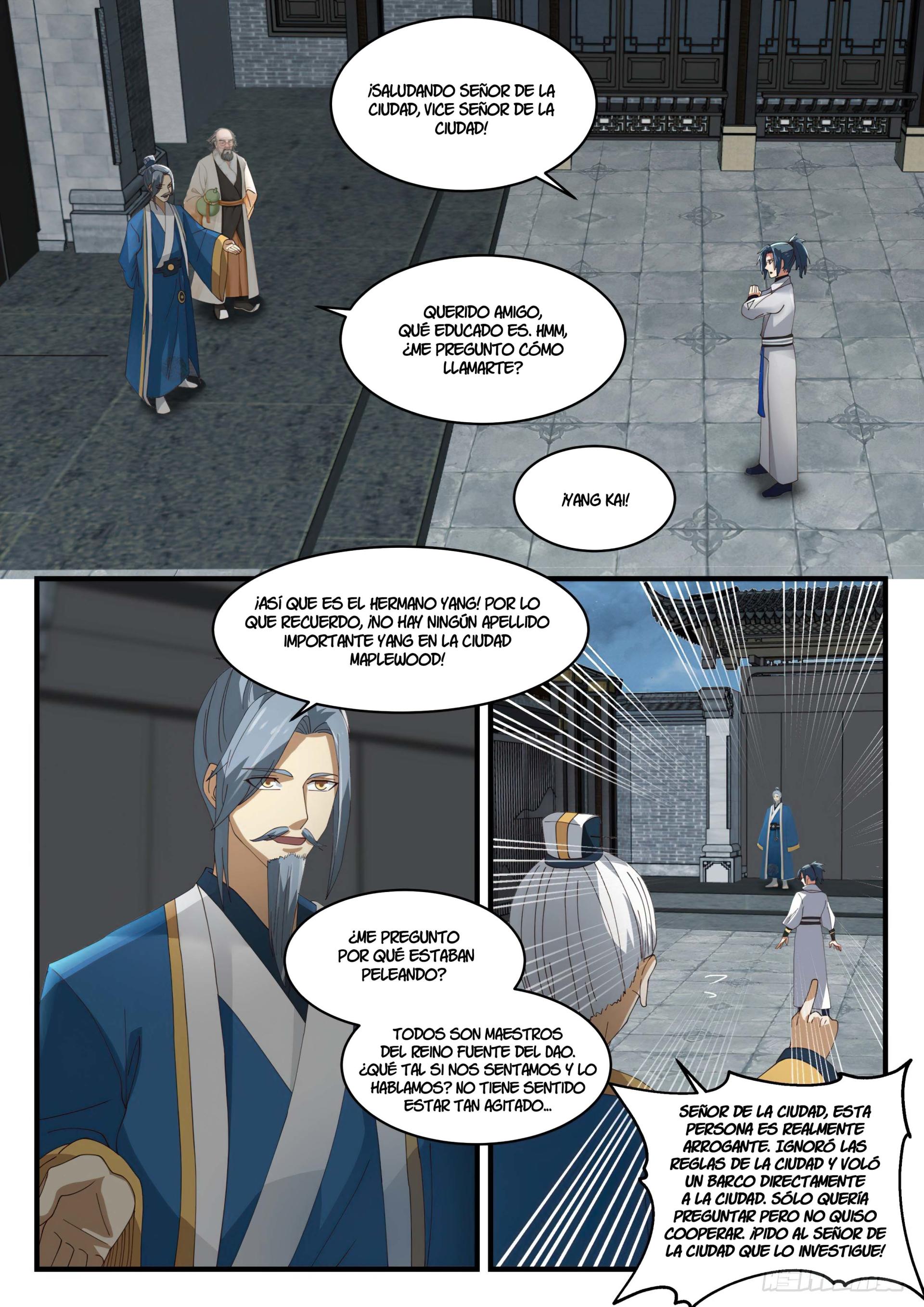 Martial Peak Capitulo 1668 página 6