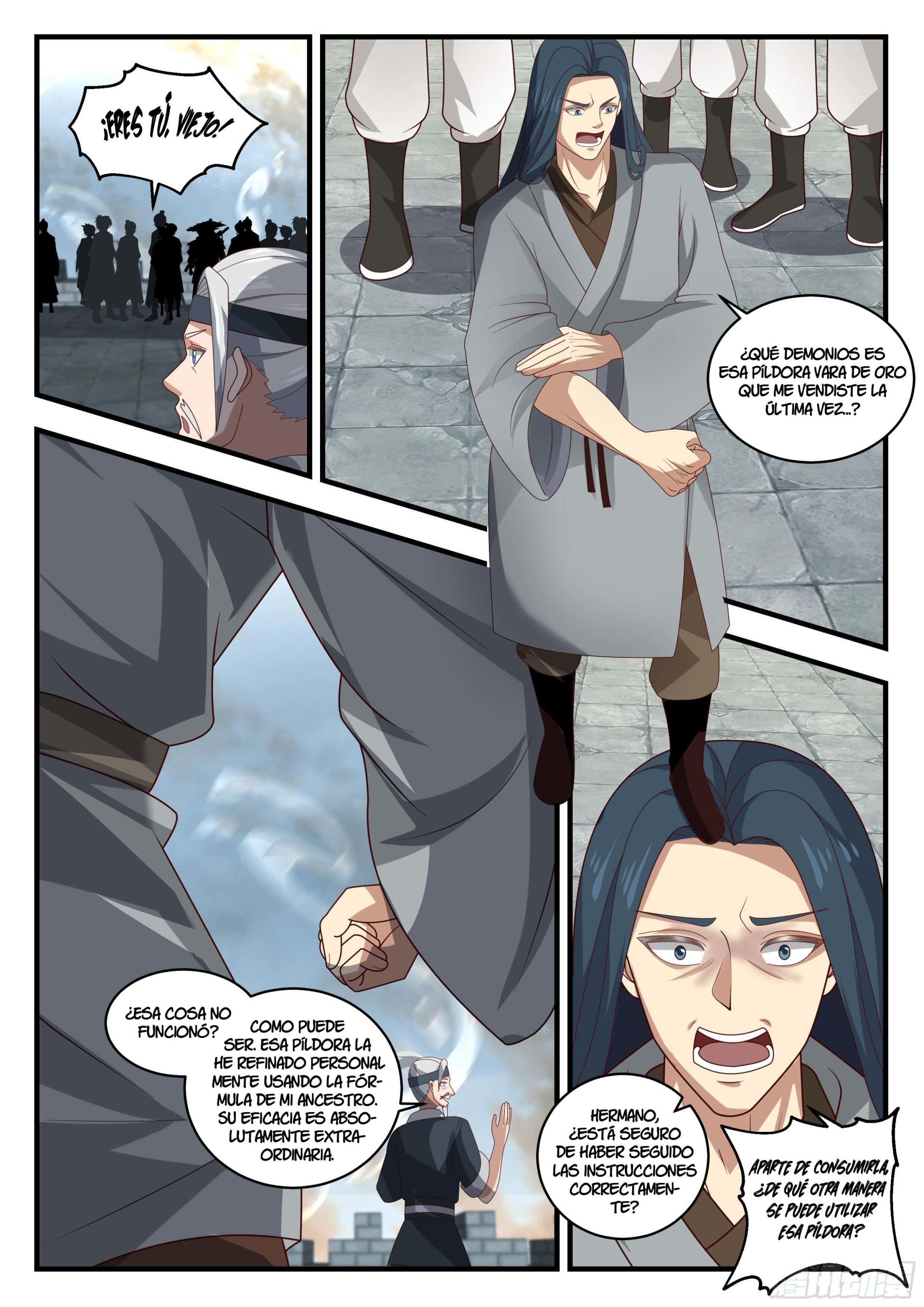 Martial Peak Capitulo 1676 página 3