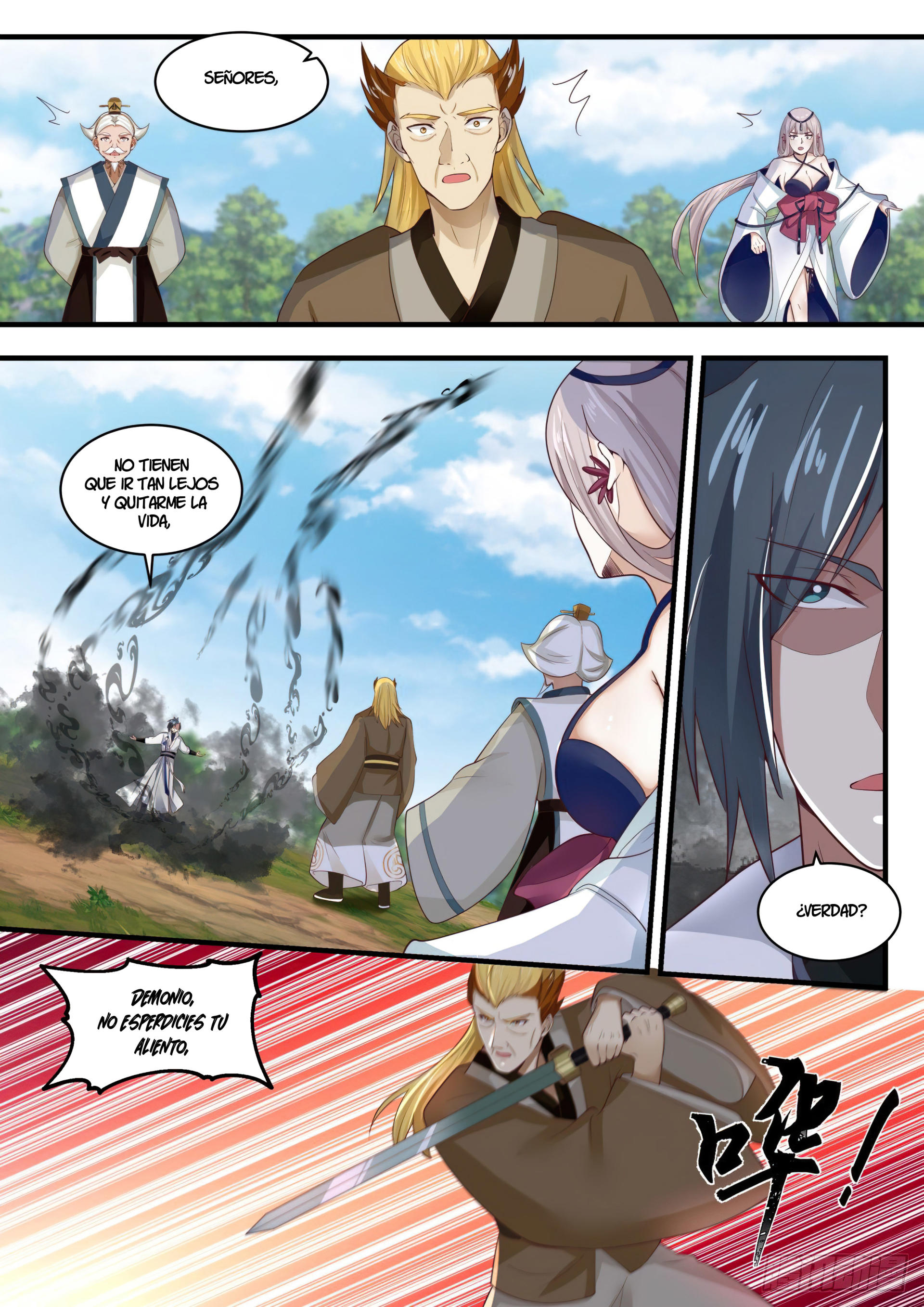 Martial Peak Capitulo 1696 página 3