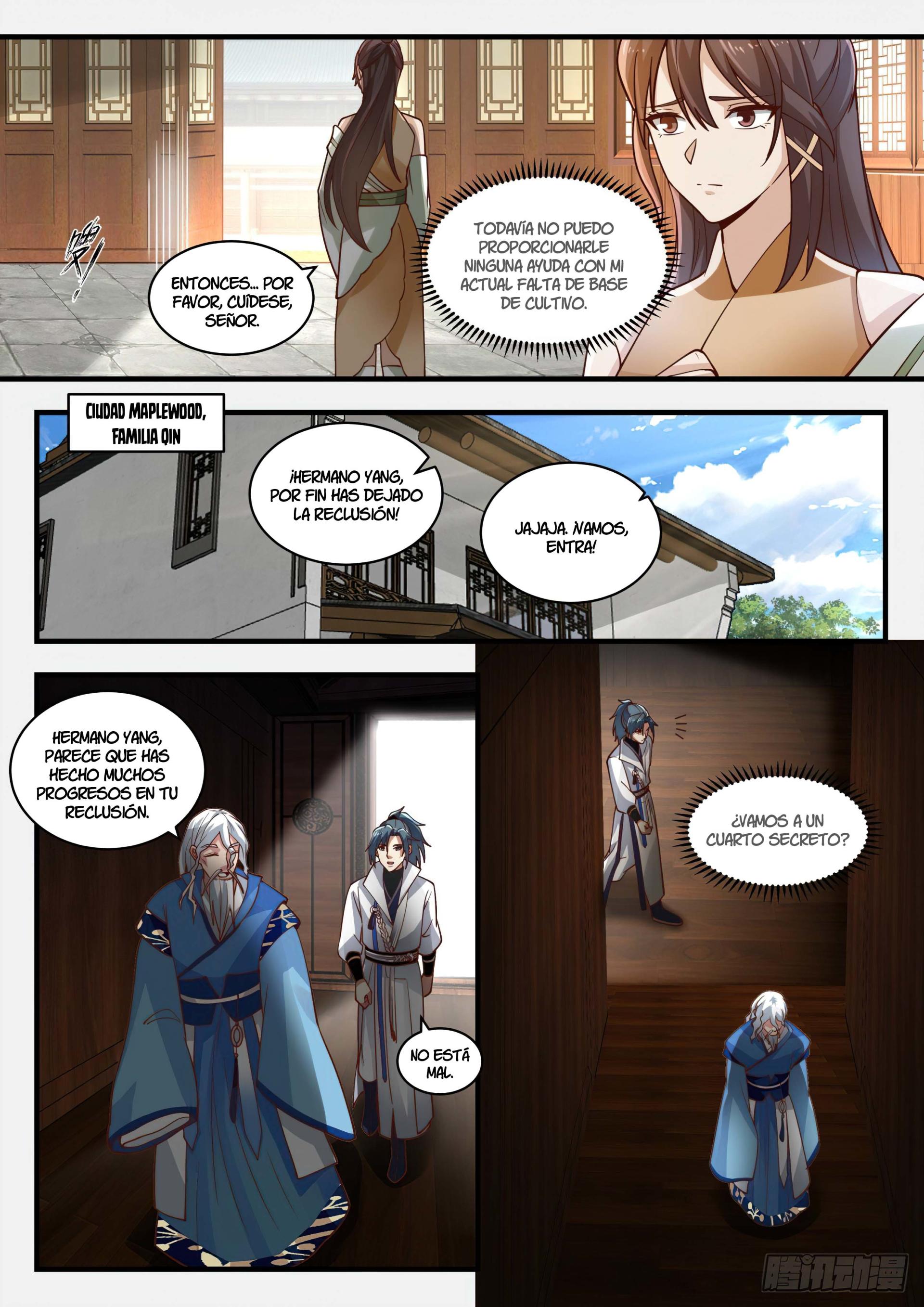 Martial Peak Capitulo 1706 página 5