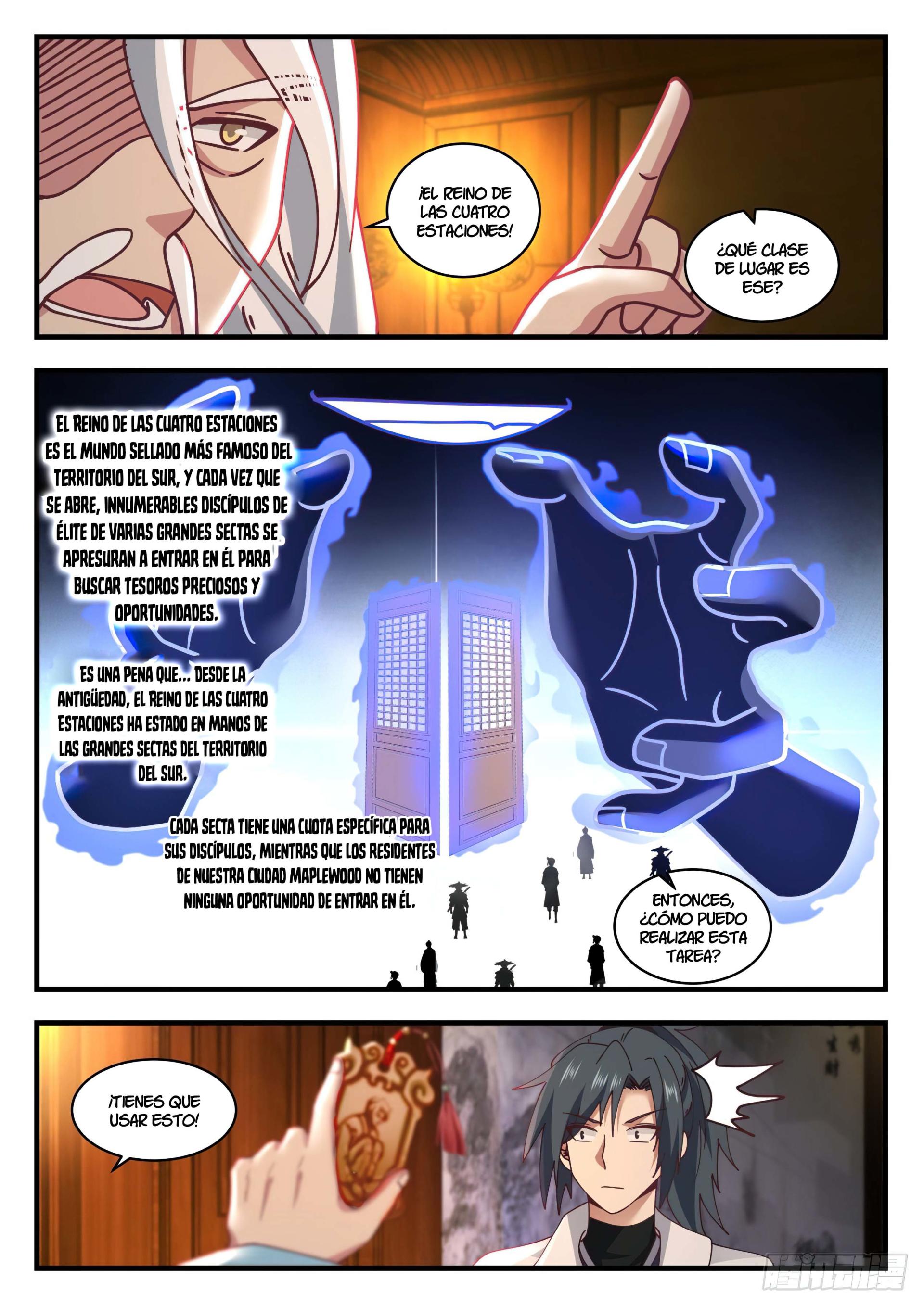 Martial Peak Capitulo 1707 página 5