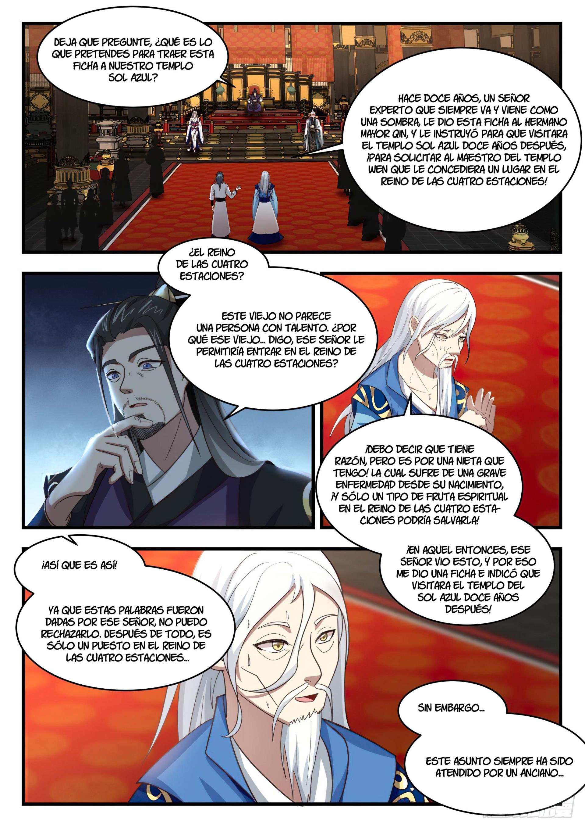 Martial Peak Capitulo 1714 página 9