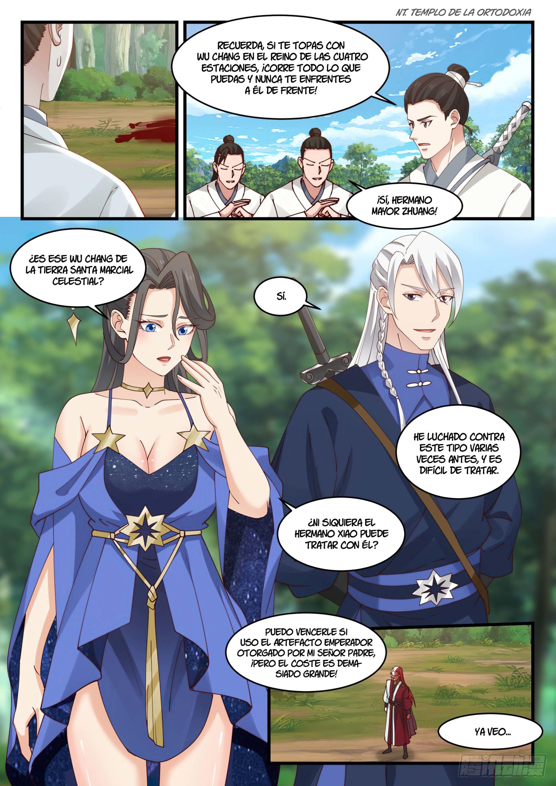 Martial Peak Capitulo 1722 página 12