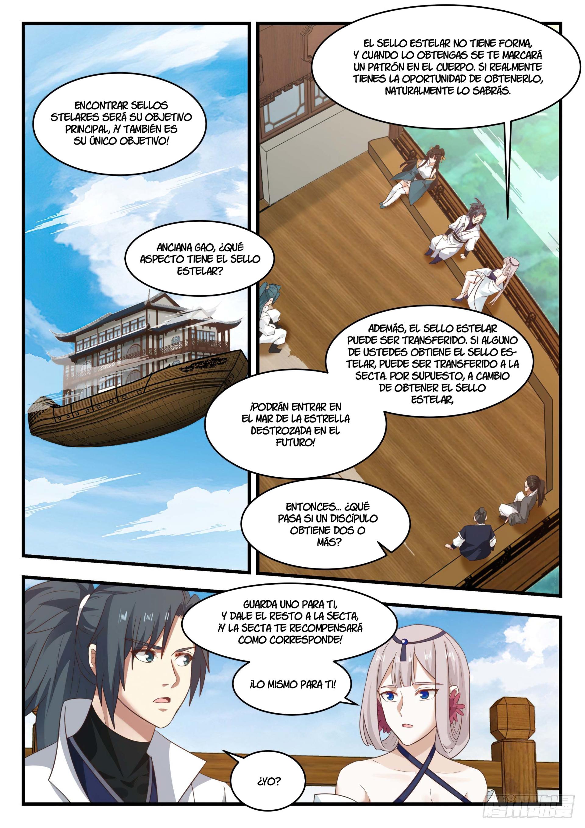 Martial Peak Capitulo 1722 página 2