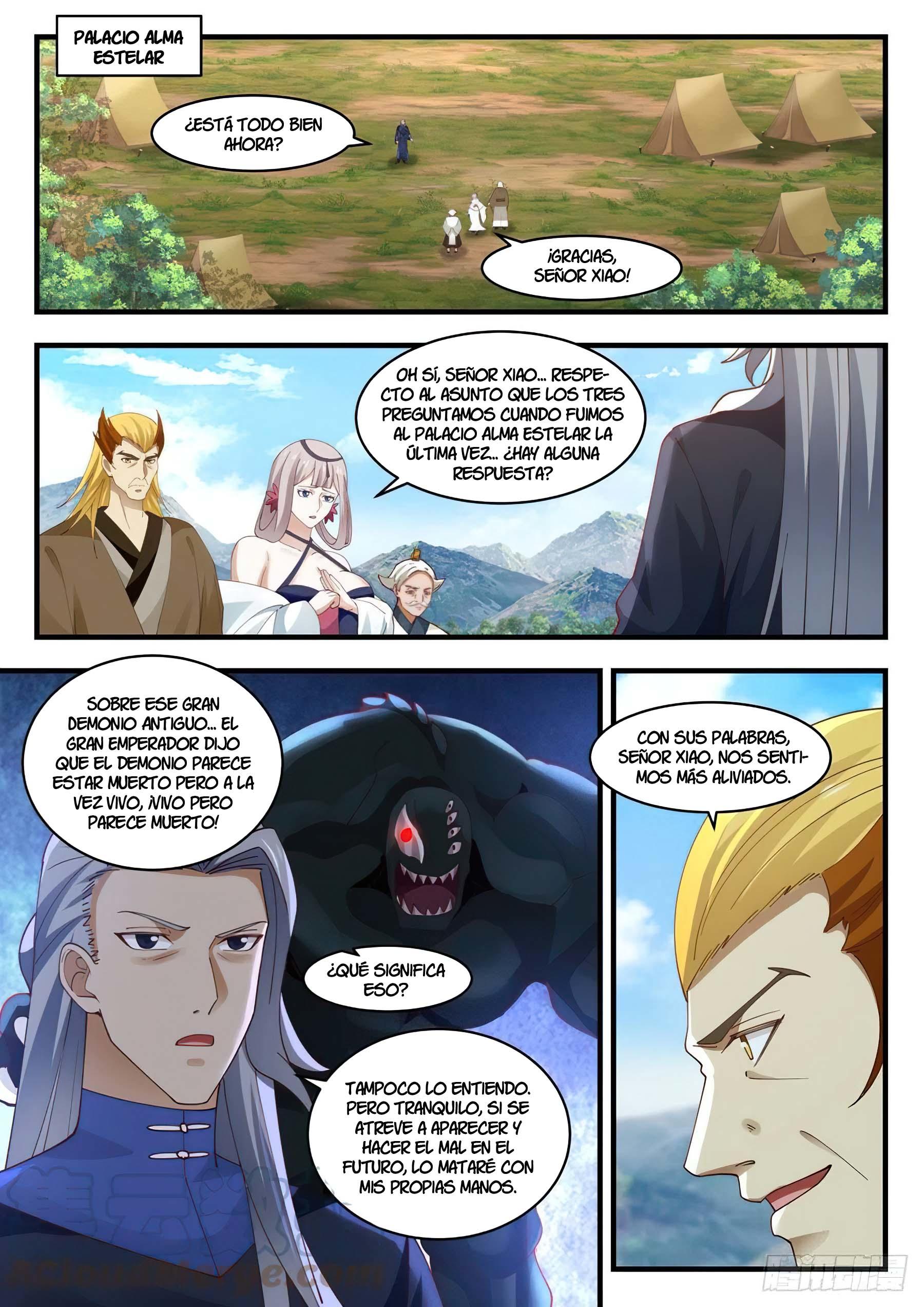 Martial Peak Capitulo 1724 página 4