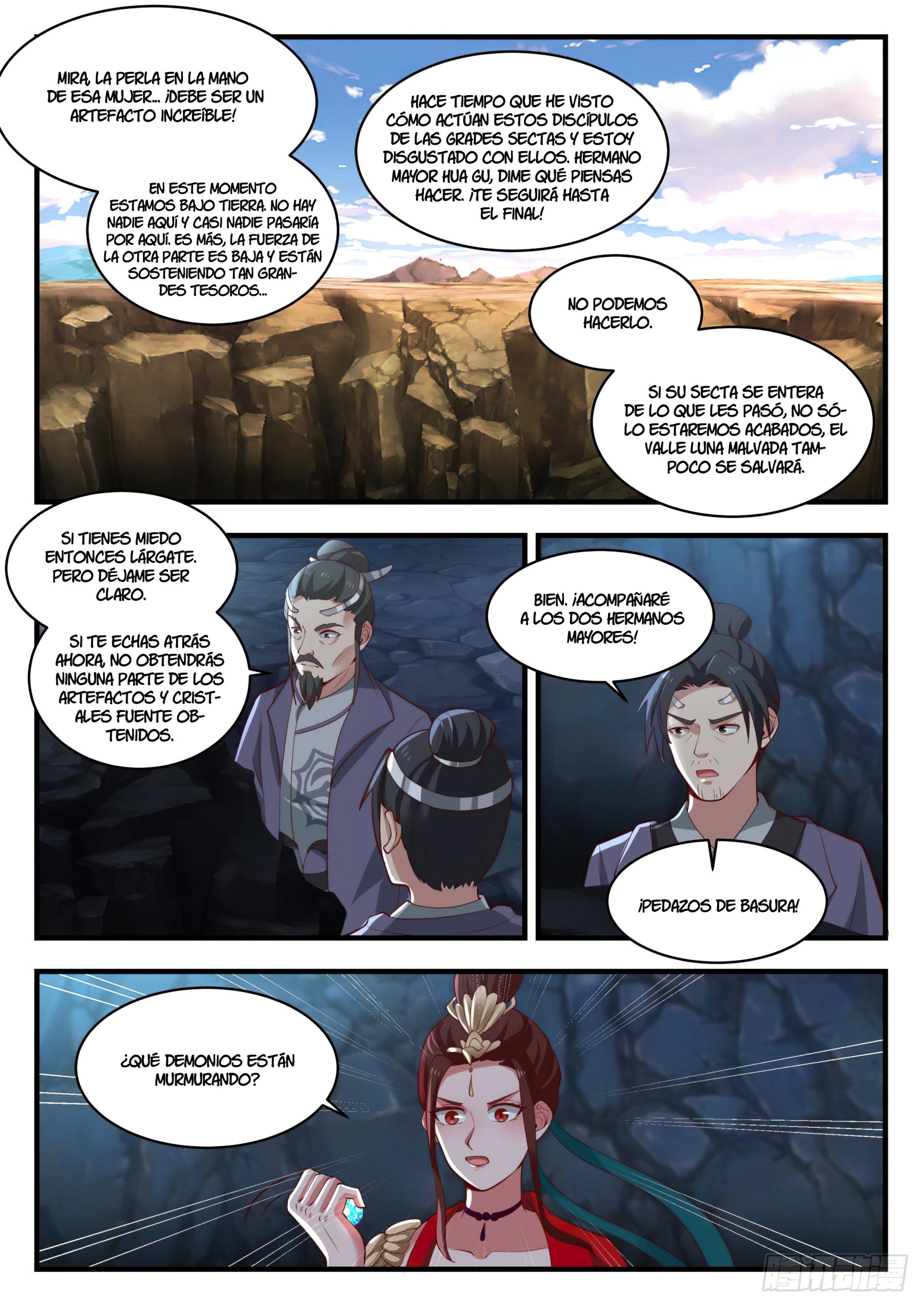 Martial Peak Capitulo 1728 página 3