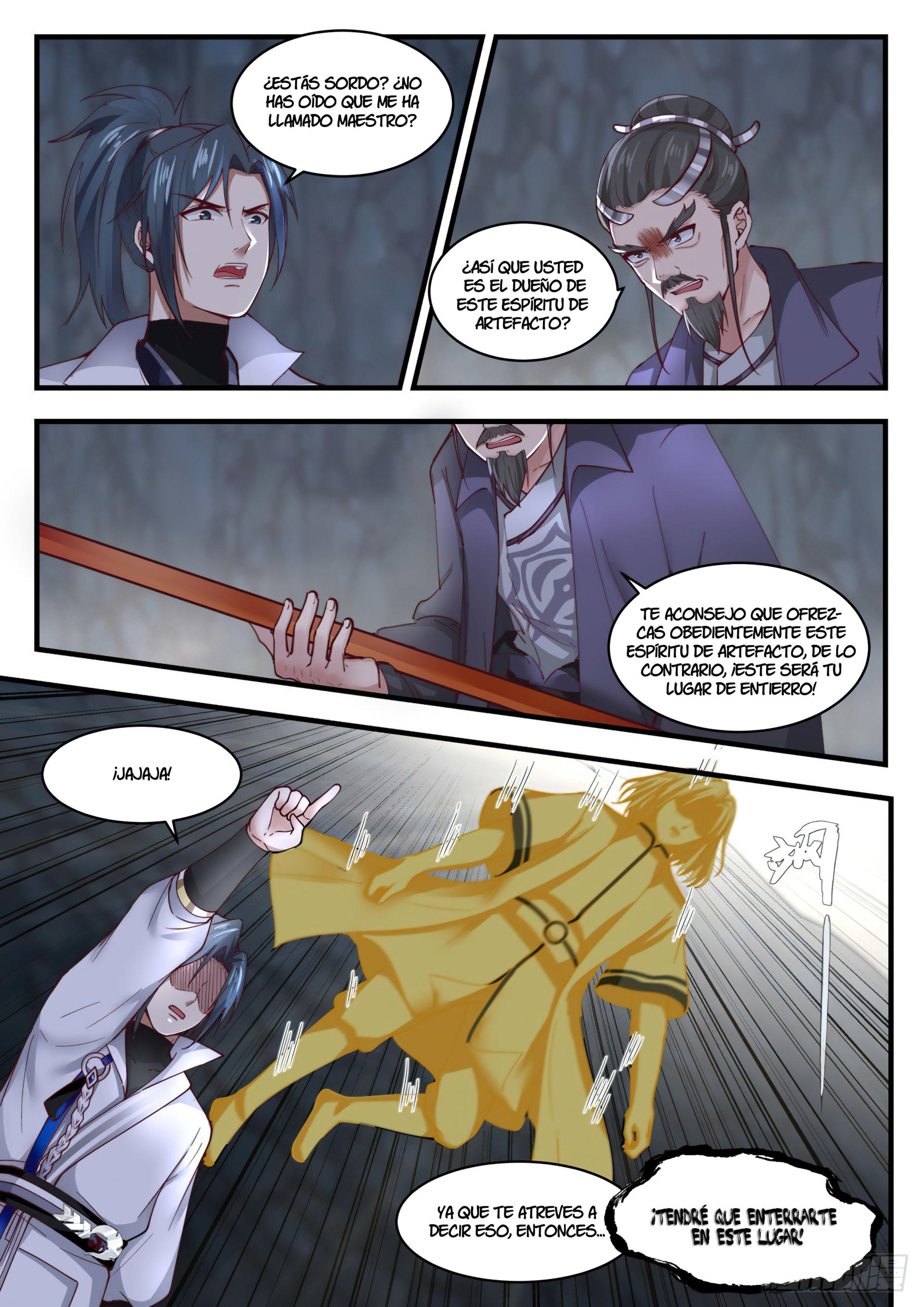 Martial Peak Capitulo 1729 página 4