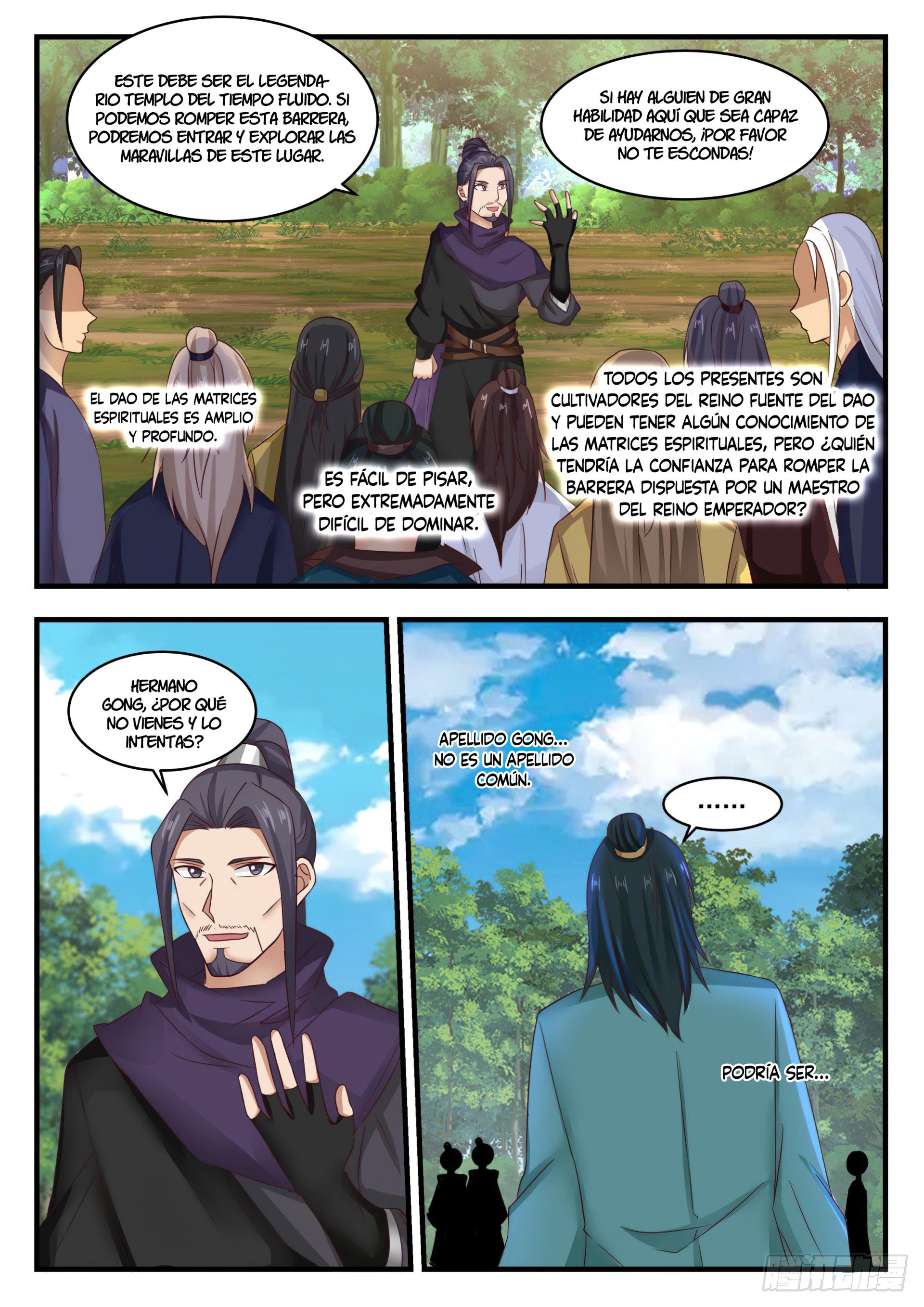 Martial Peak Capitulo 1738 página 8