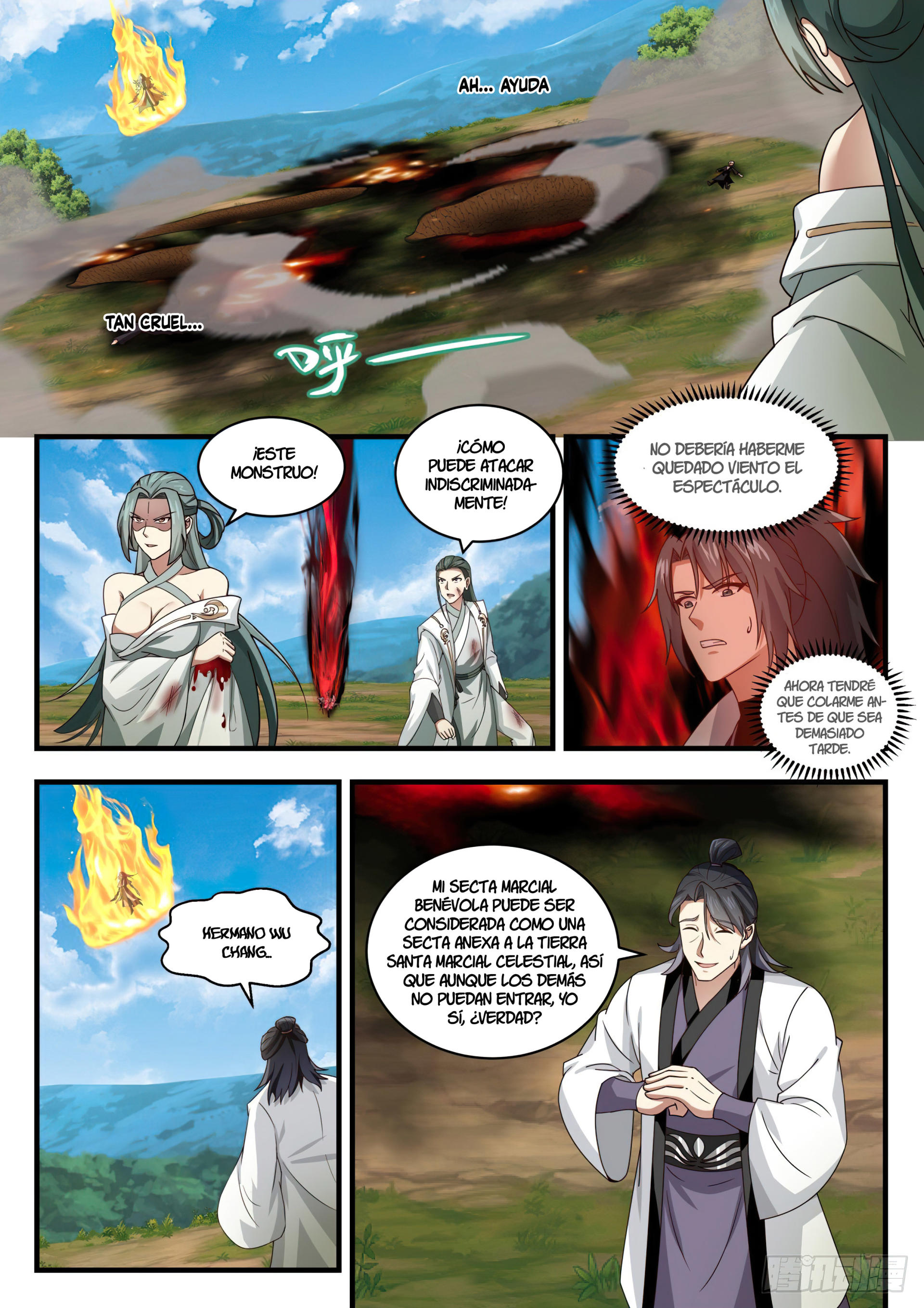 Martial Peak Capitulo 1740 página 3