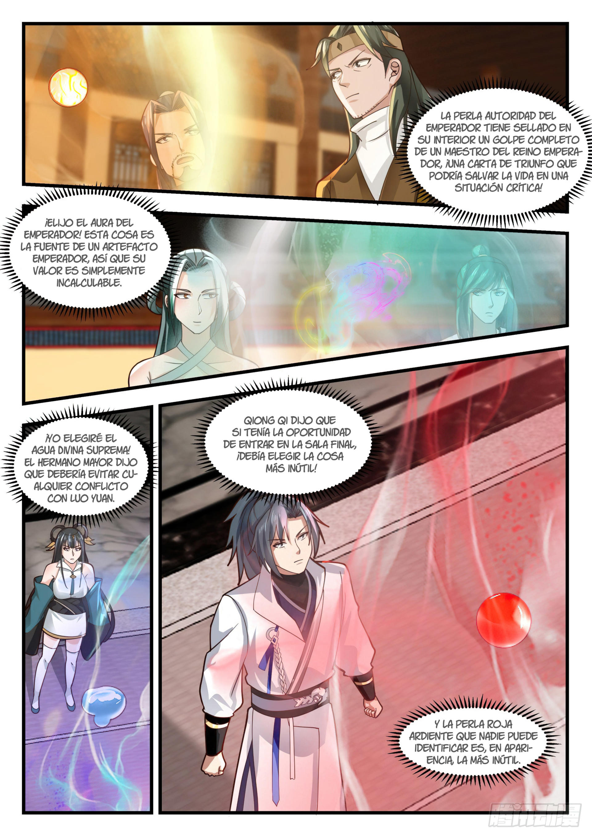 Martial Peak Capitulo 1751 página 3