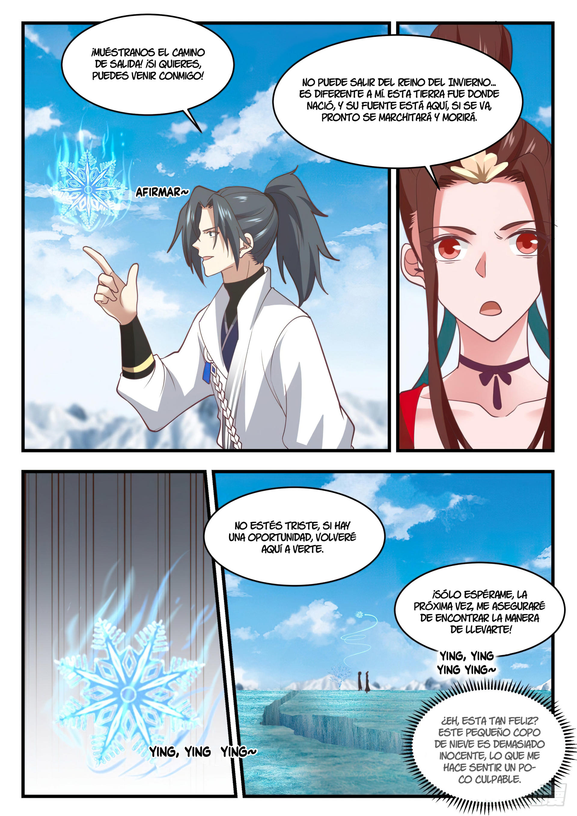 Martial Peak Capitulo 1754 página 3