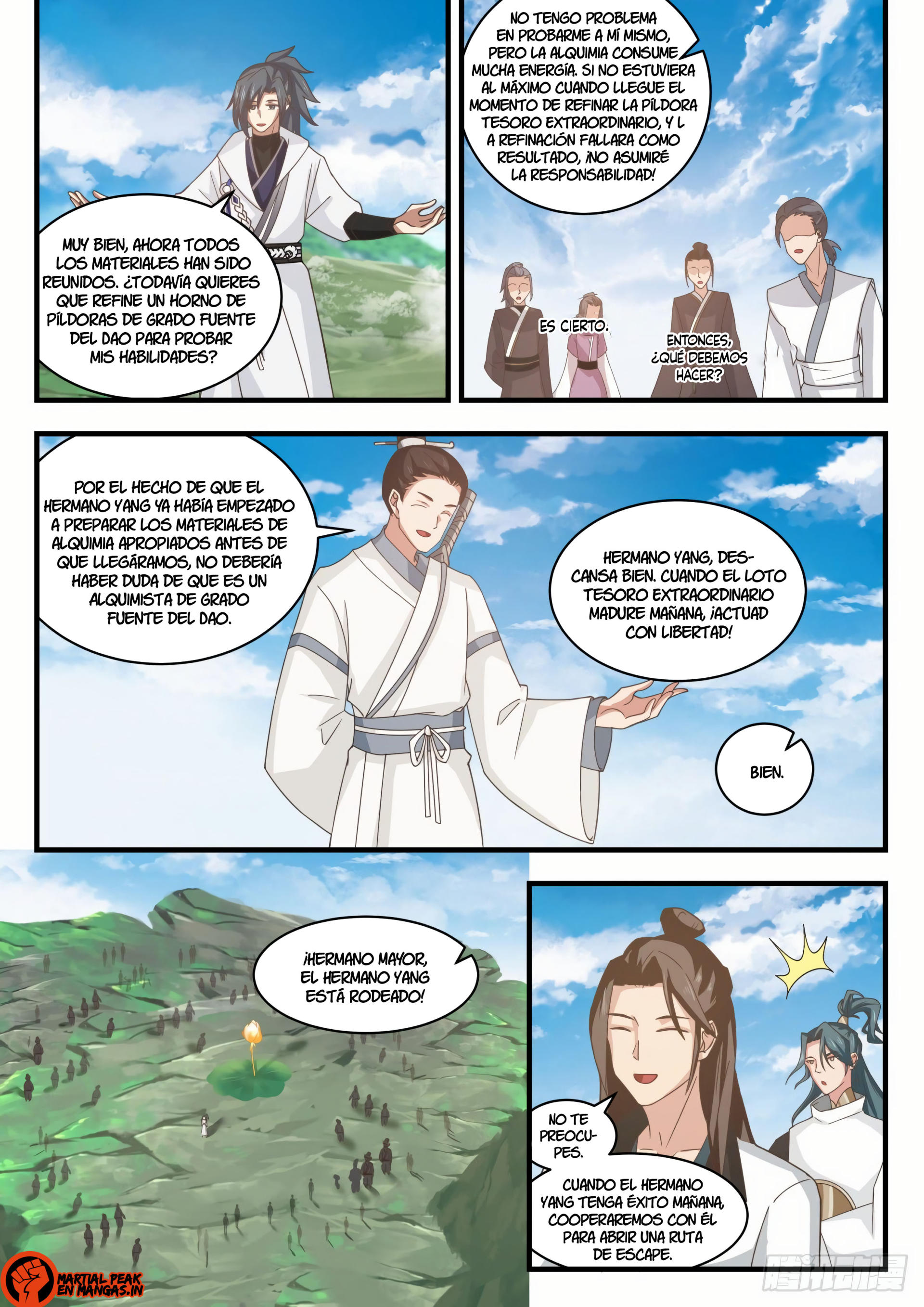 Martial Peak Capitulo 1757 página 10