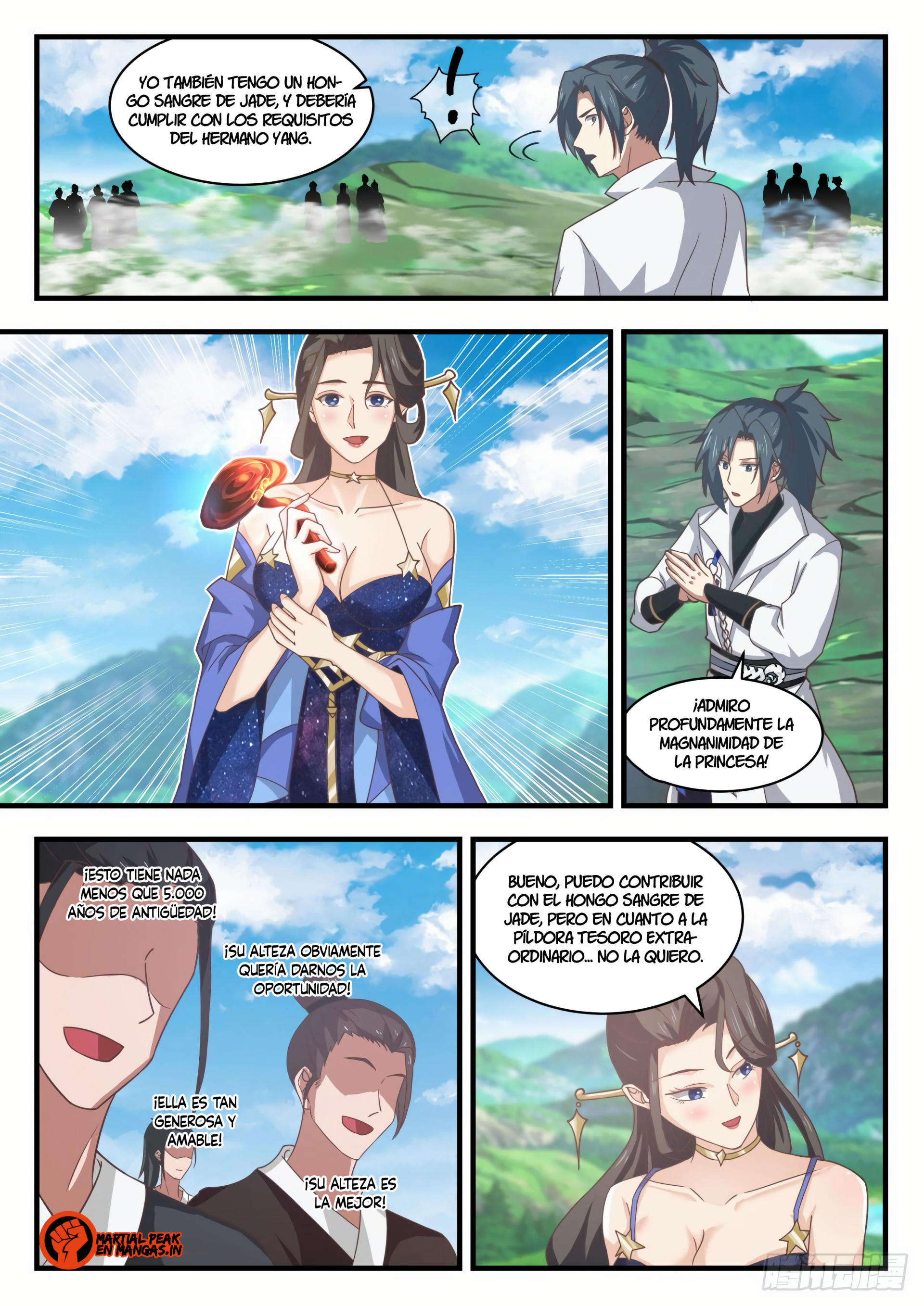 Martial Peak Capitulo 1757 página 8