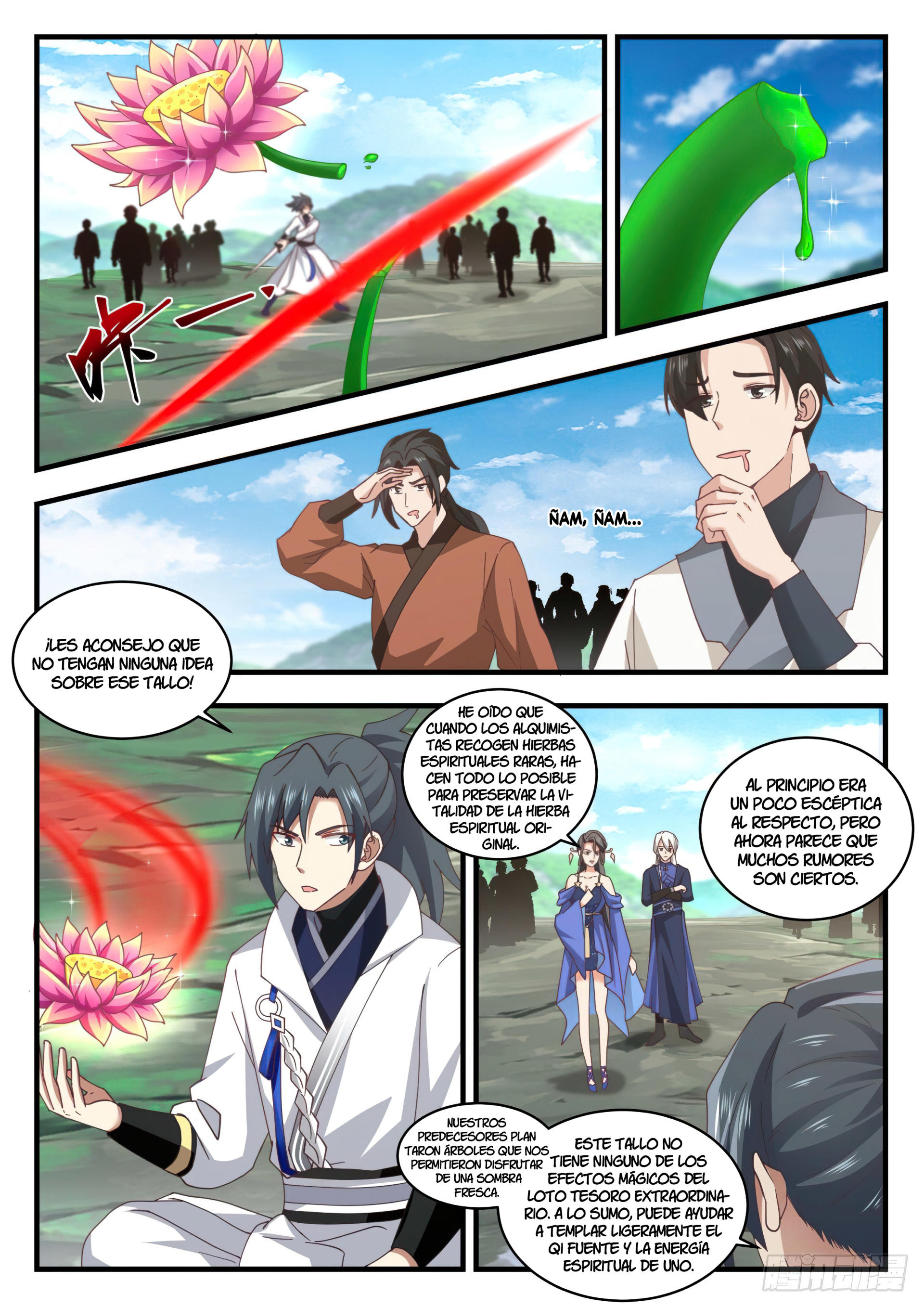 Martial Peak Capitulo 1758 página 4