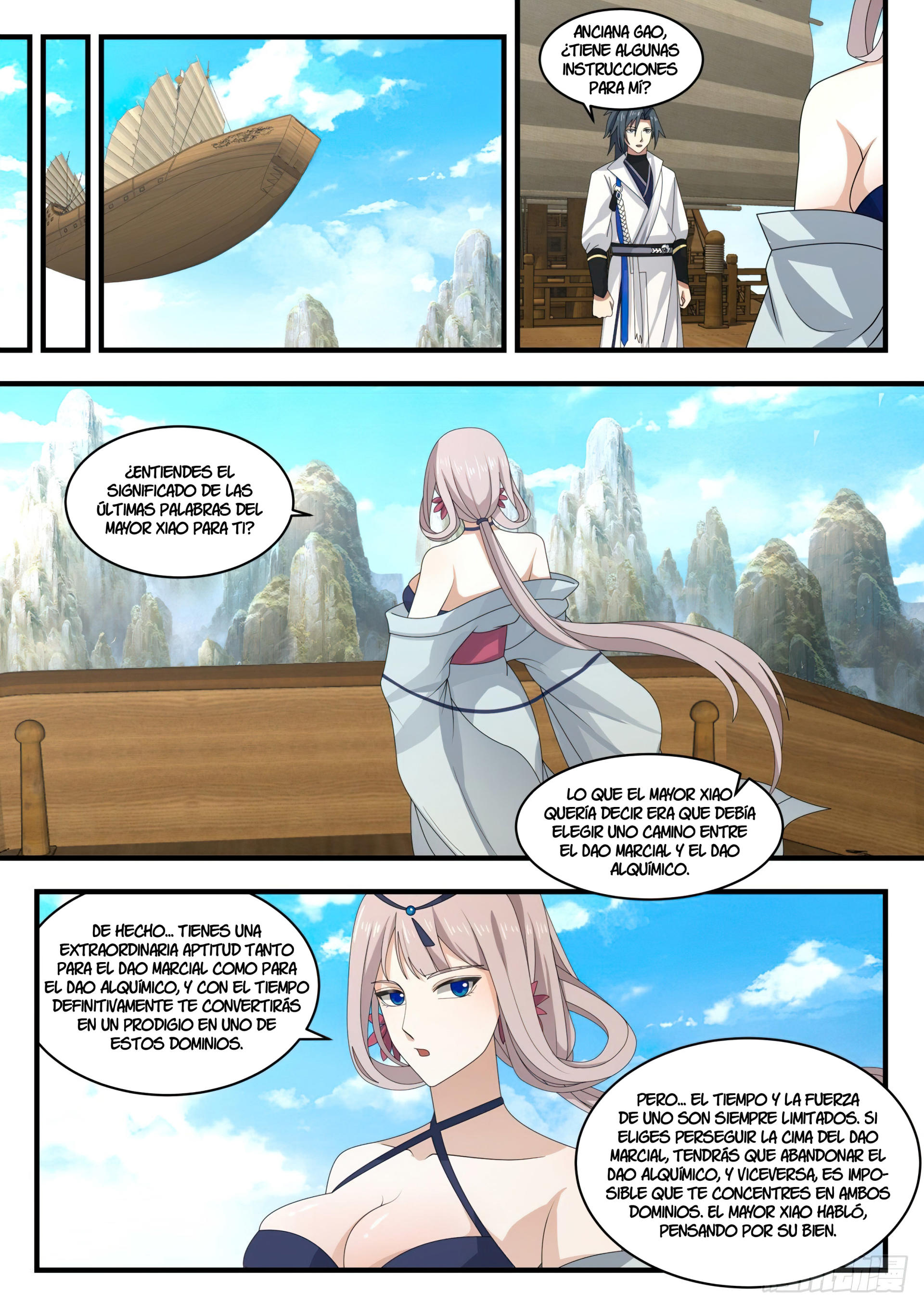 Martial Peak Capitulo 1762 página 5