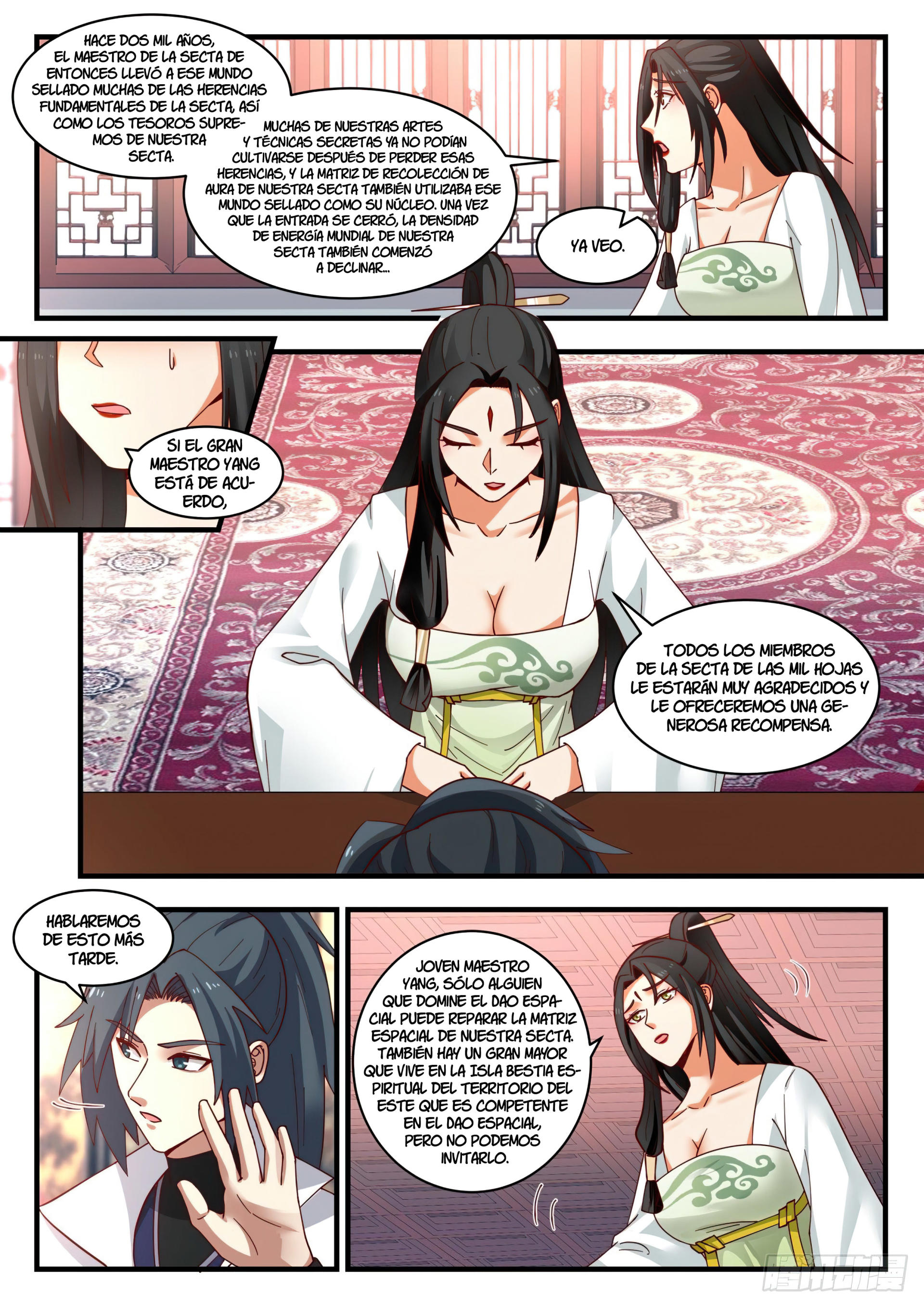 Martial Peak Capitulo 1794 página 8