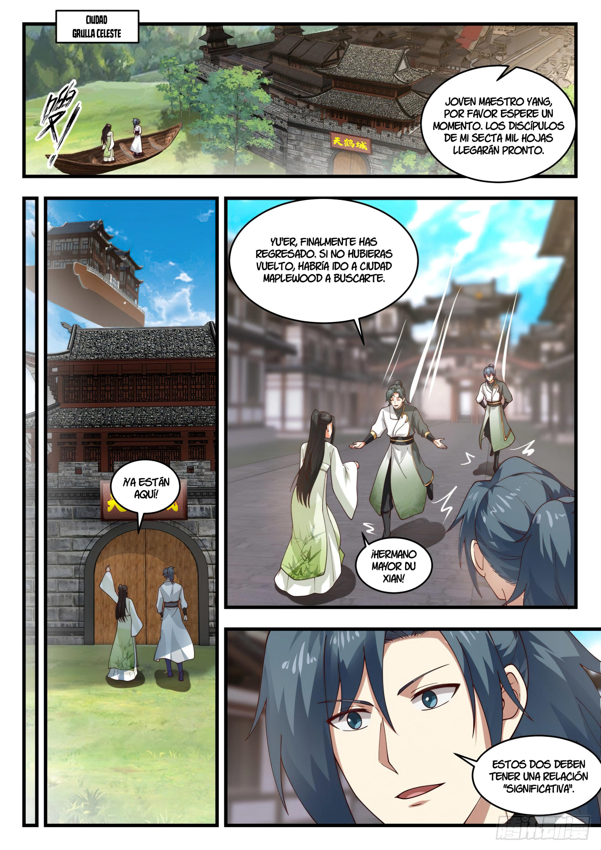 Martial Peak Capitulo 1801 página 7