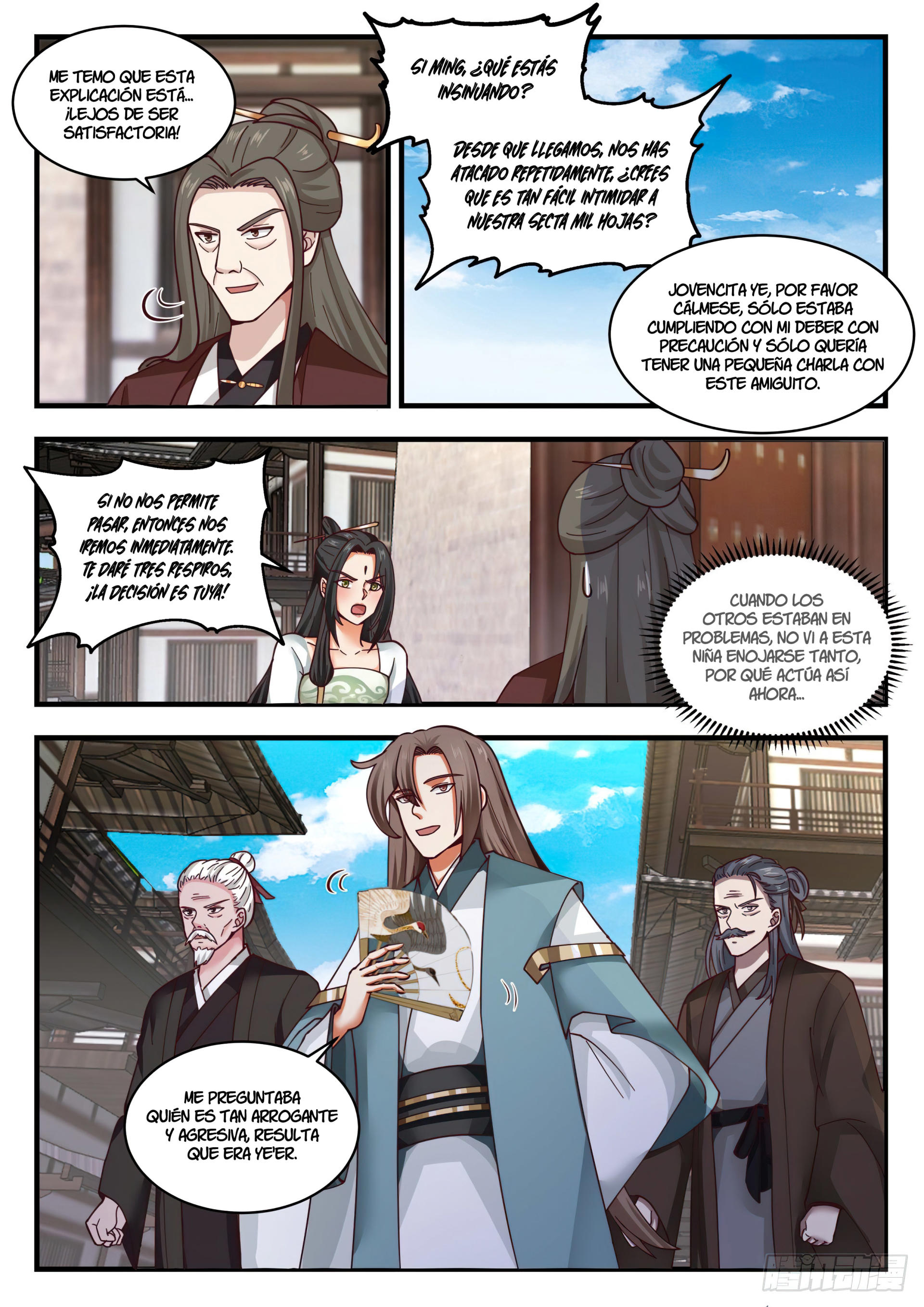 Martial Peak Capitulo 1802 página 3