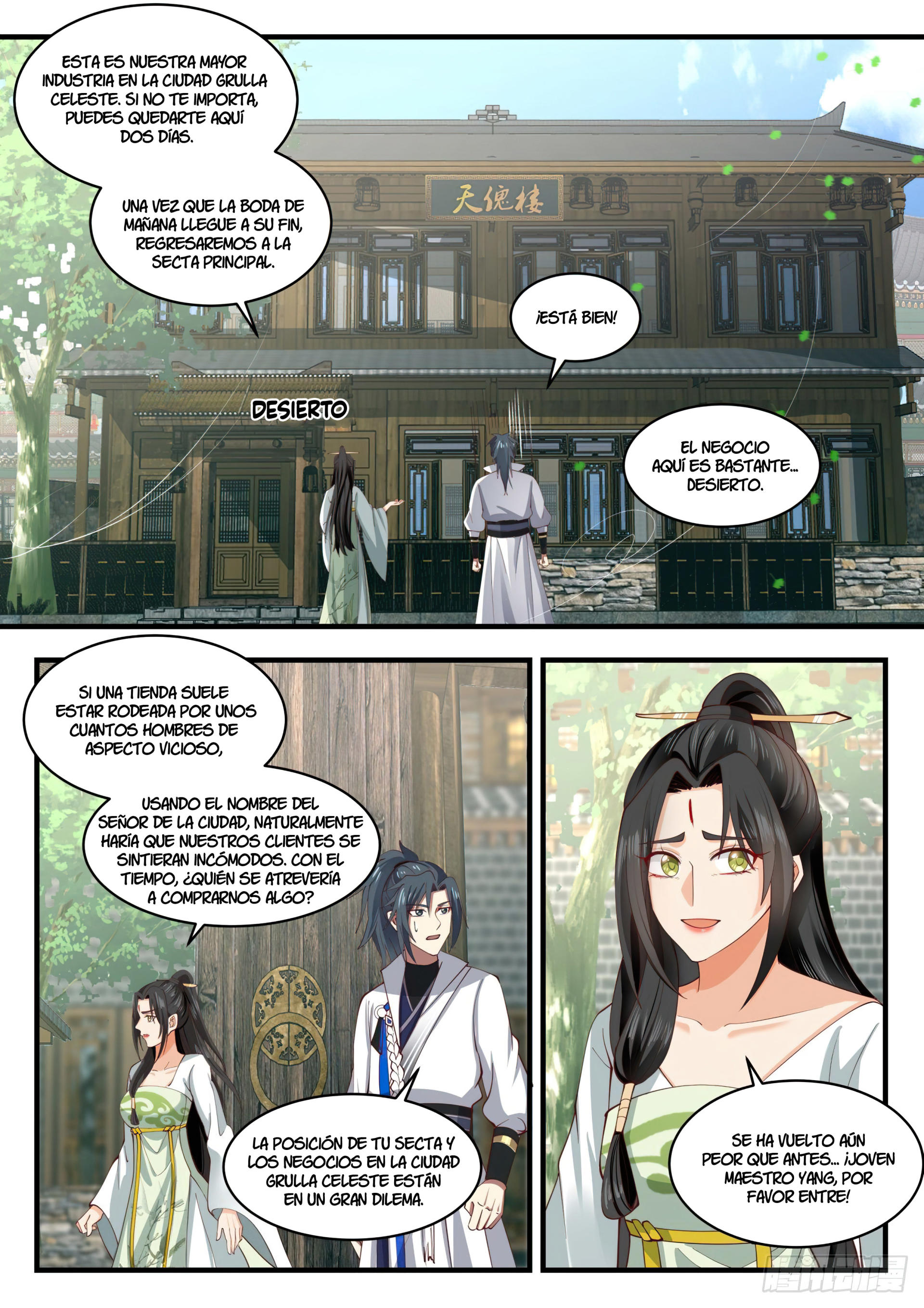 Martial Peak Capitulo 1802 página 8