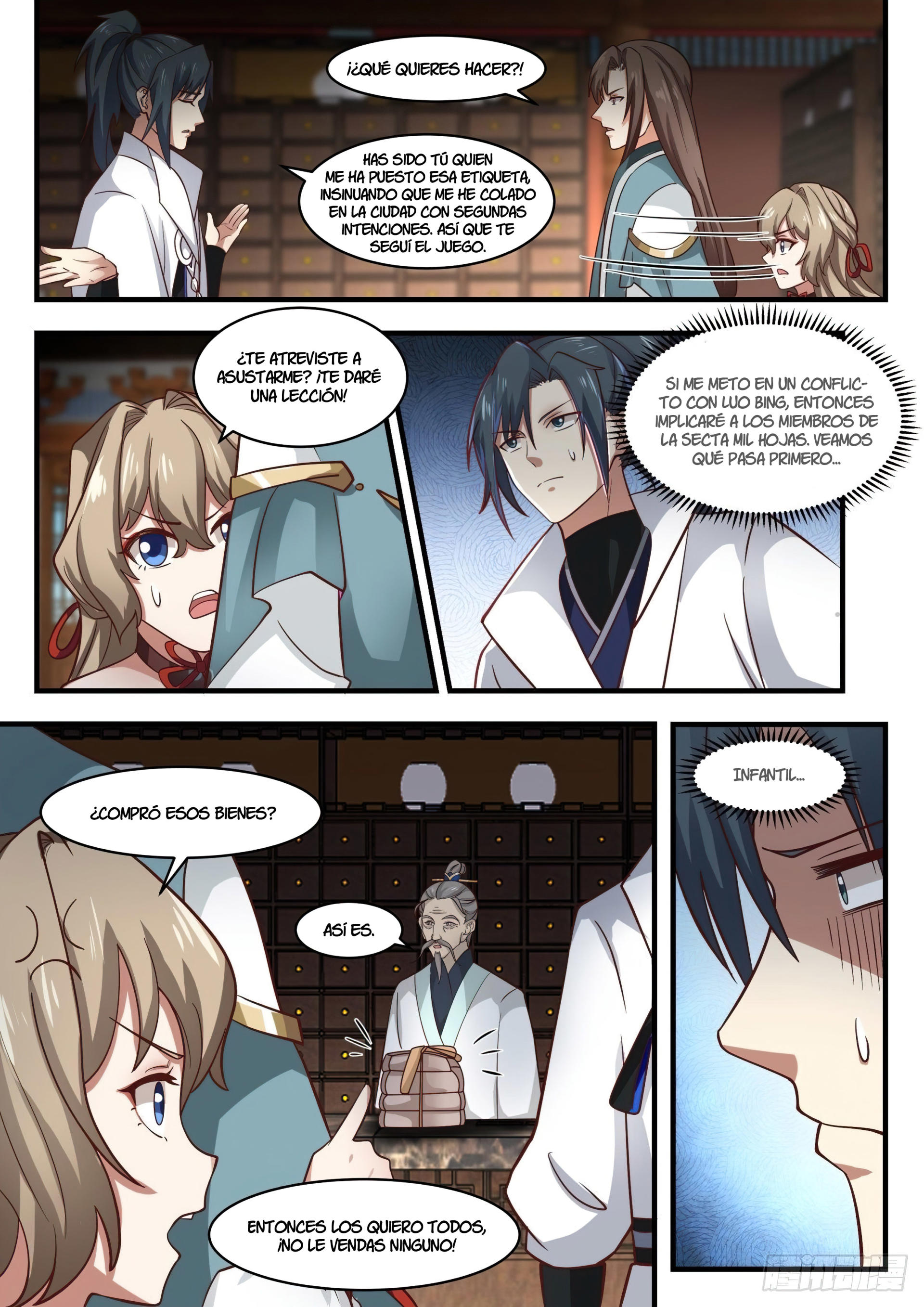 Martial Peak Capitulo 1803 página 5