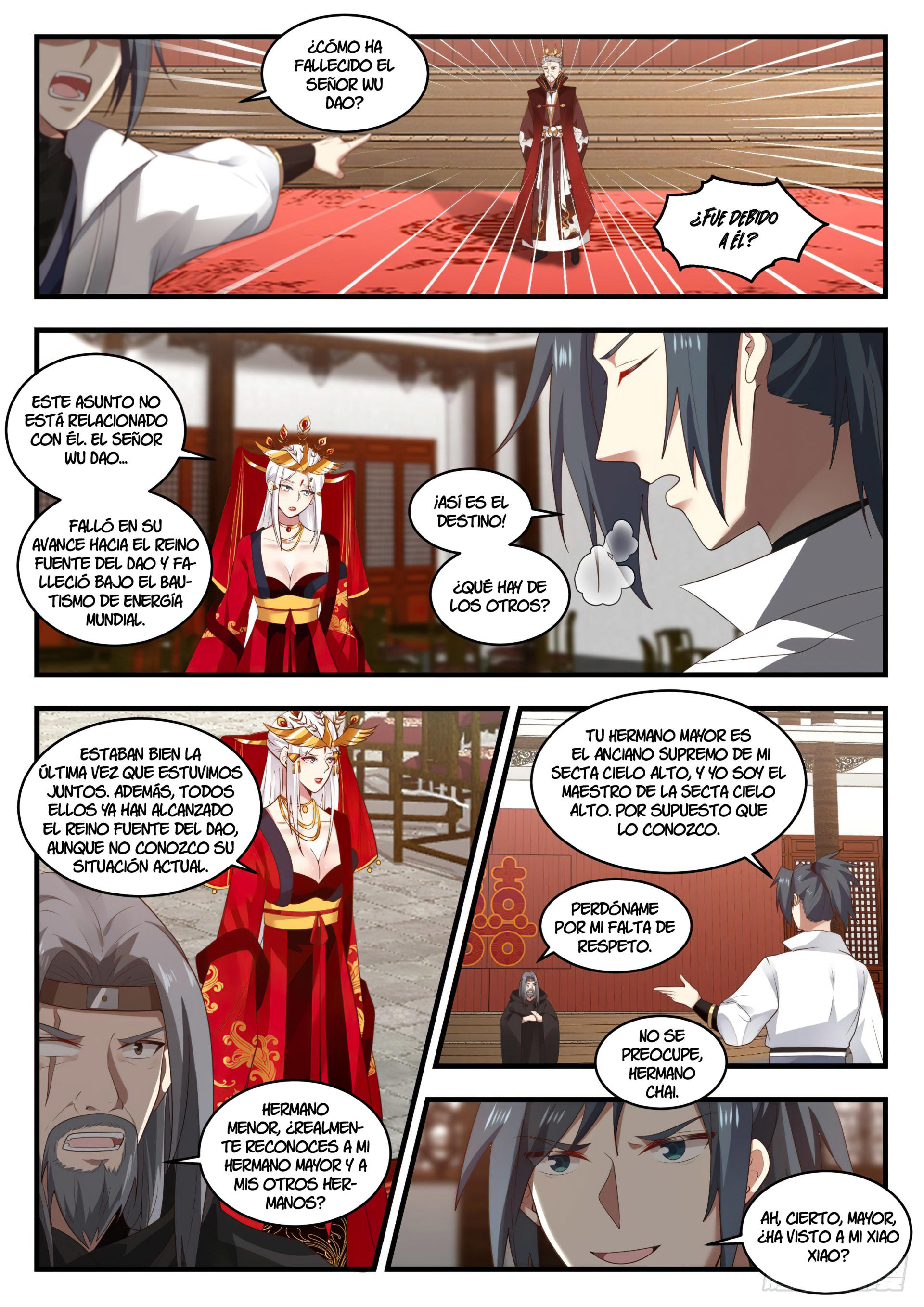 Martial Peak Capitulo 1809 página 4