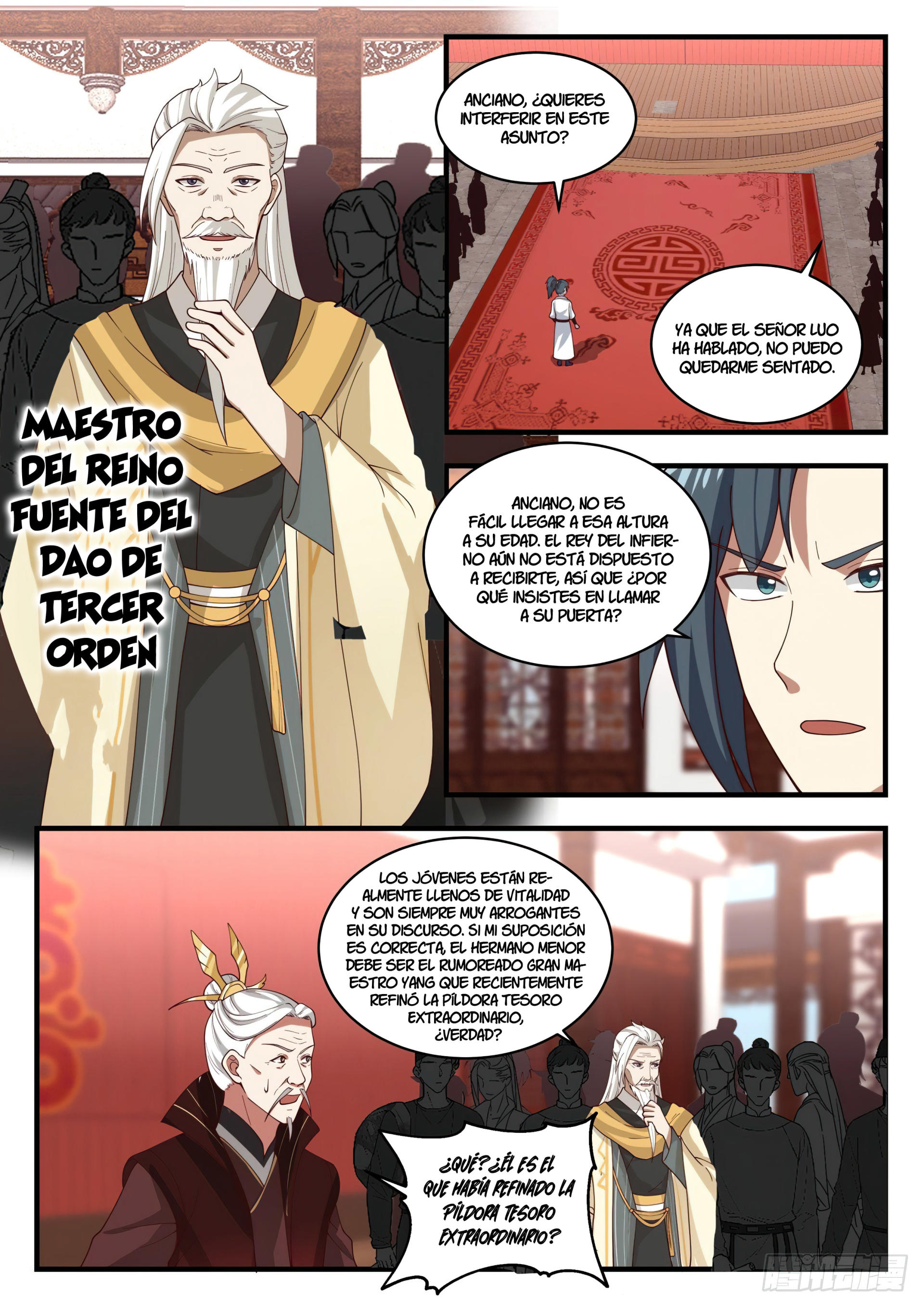 Martial Peak Capitulo 1810 página 3